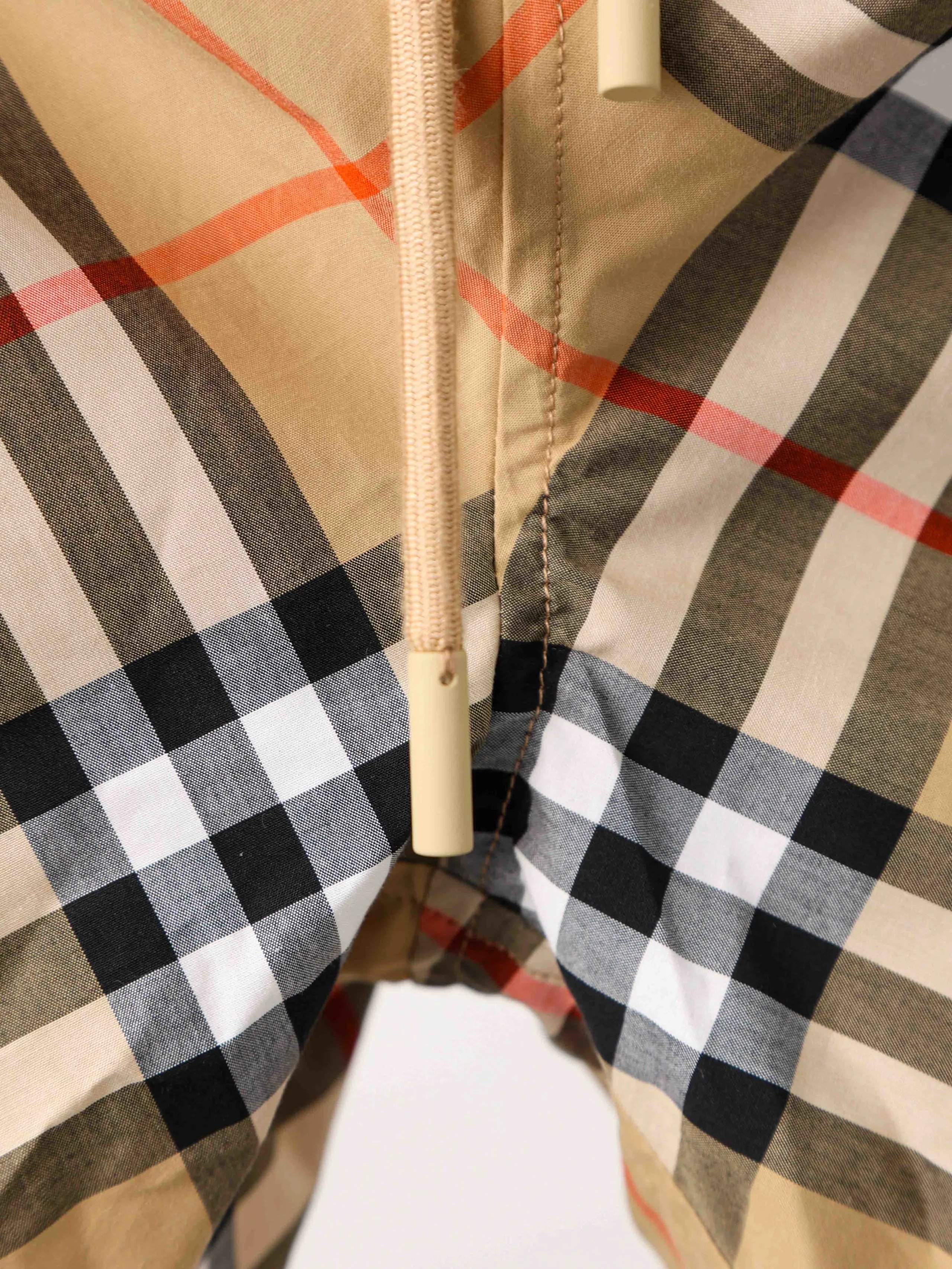 Item ID 8230 BBR Burberry - classic plaid shorts -“ Correct nylon fabric ”- Plaid a