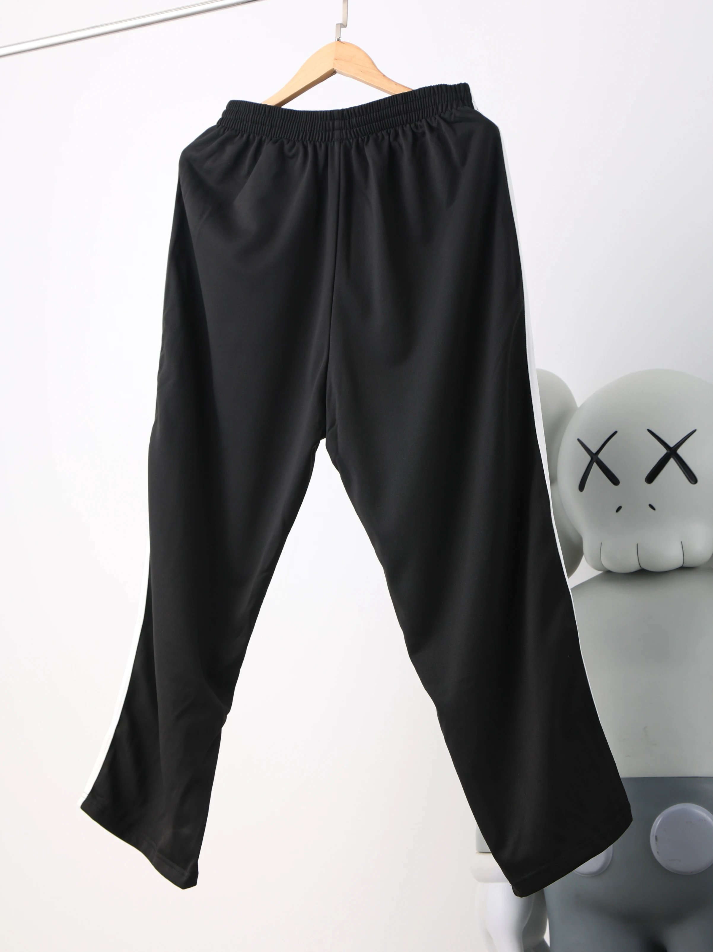 Item ID 8344 Balenci@ga-x-Adid@s- Paris clover joint brand - Sports wide leg trouse