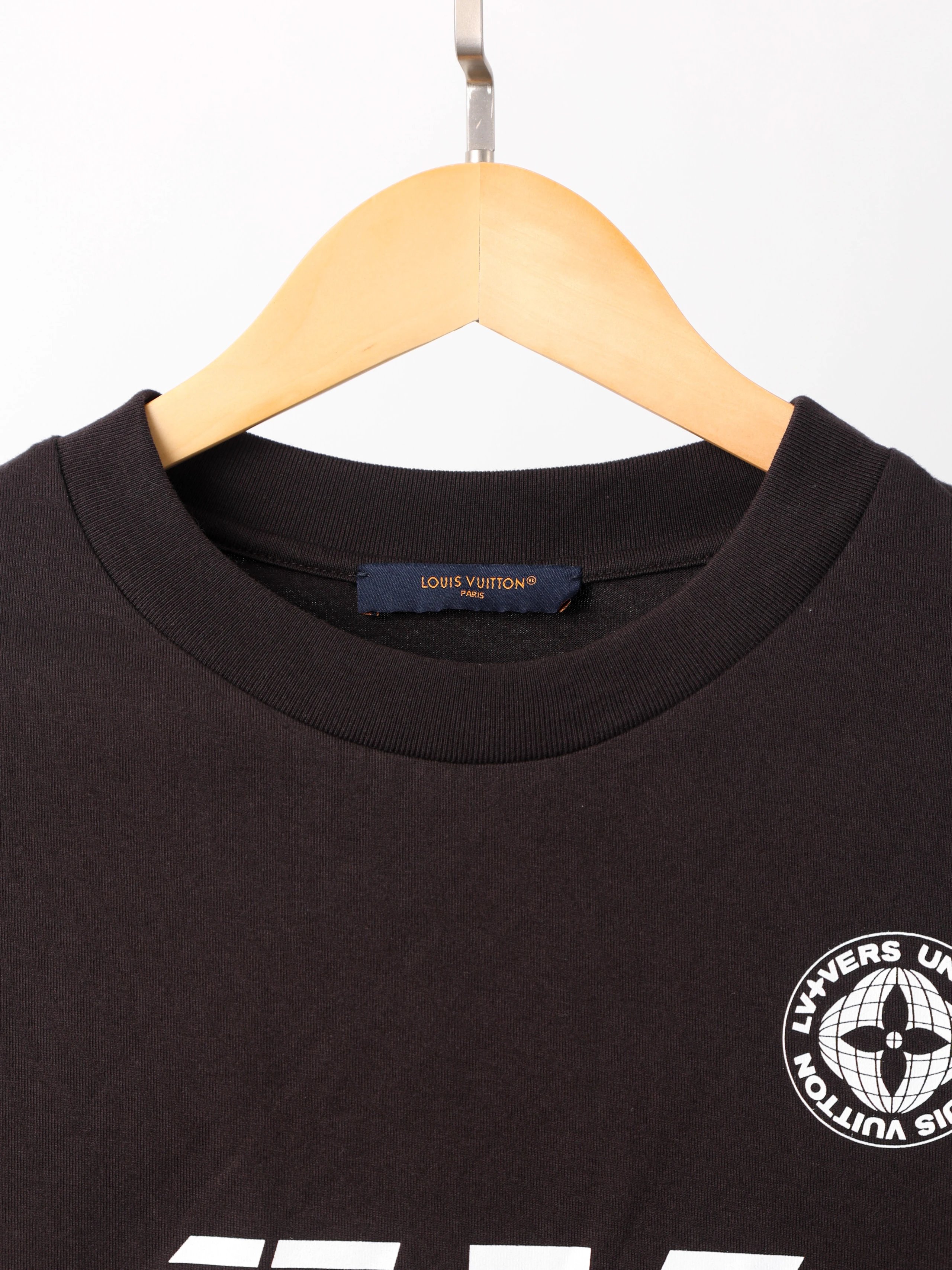 Item ID 8270 Advanced Customization -2022ss Earth Pattern Stripe Printed Short Slee