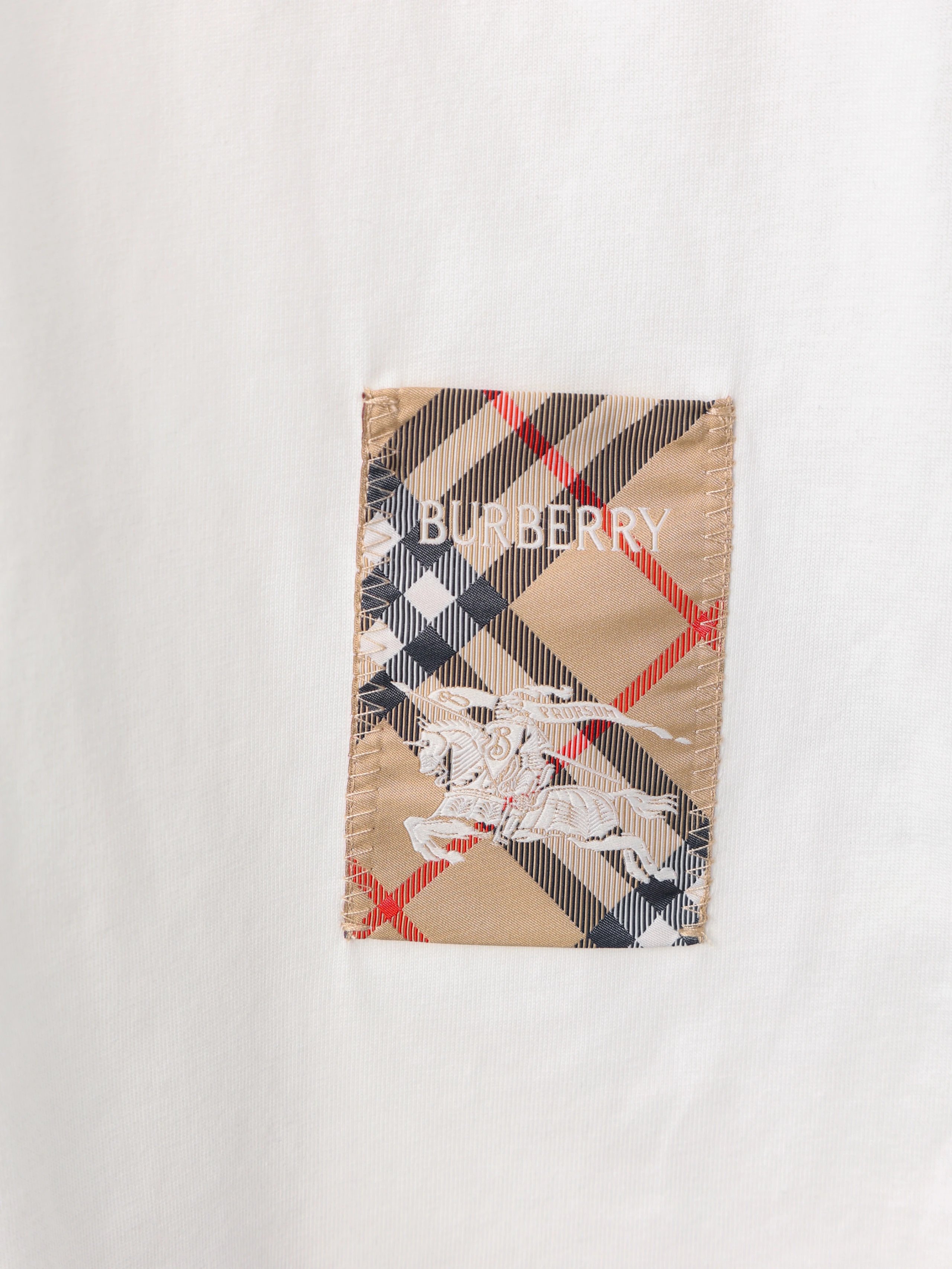 Item ID 8296 Burberr- Burberry -2024ss- Short sleeves with war horse logo embroider
