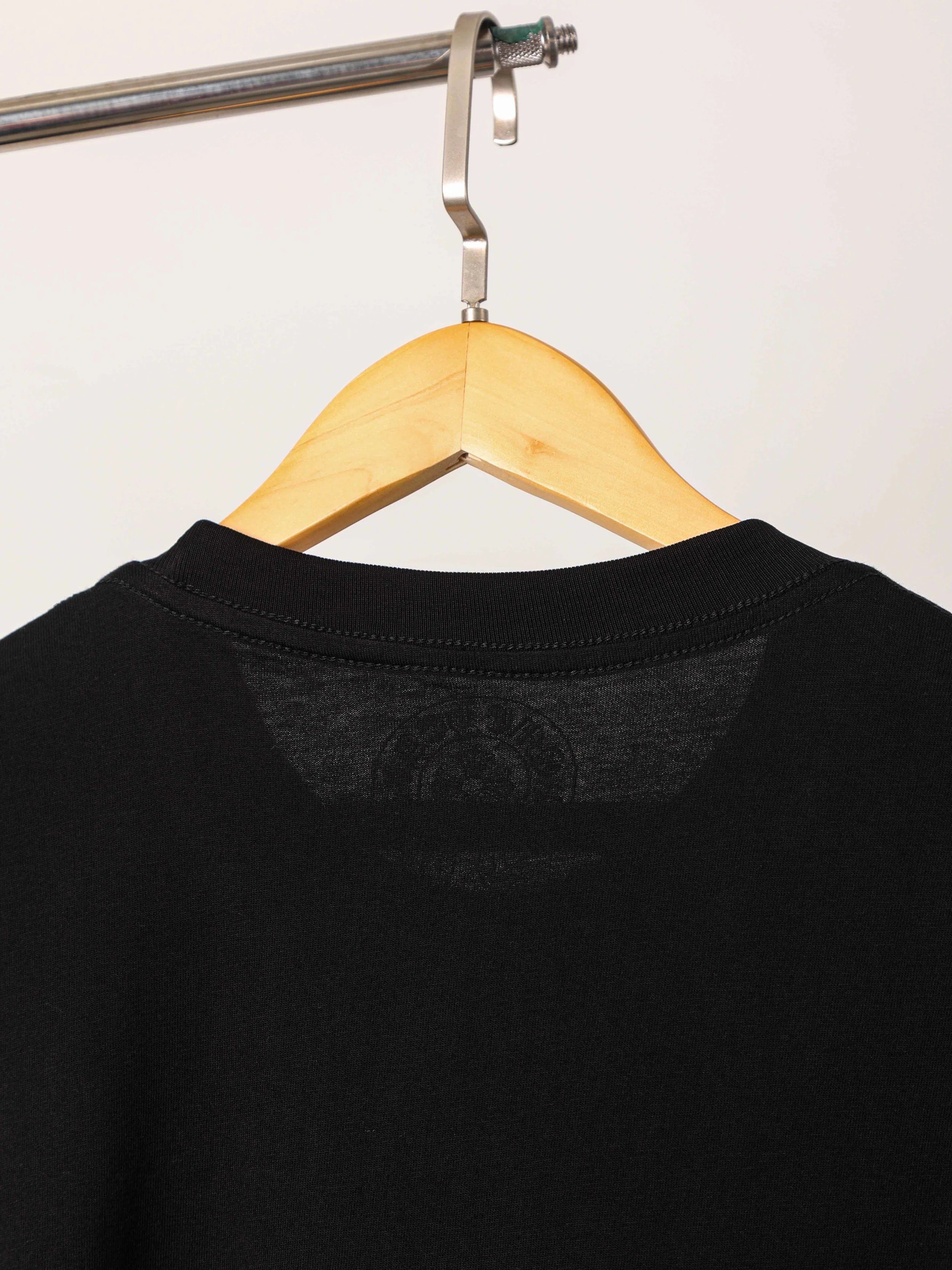 Item ID 8305 Chrome-Hearts- Crow heart -2025ss- Sanskrit letter printed short sleev