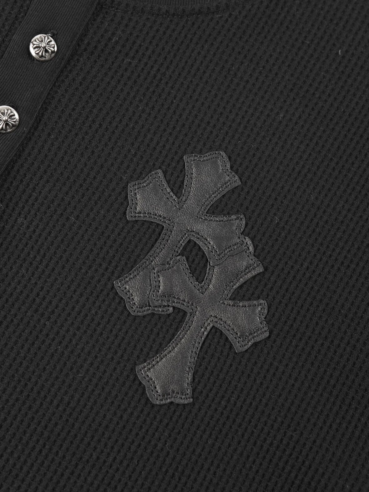 Item ID 8192 【 Pre-sale 15-20 Delivery within 1 day 】 Crow Heart Waffle Long Sleeve