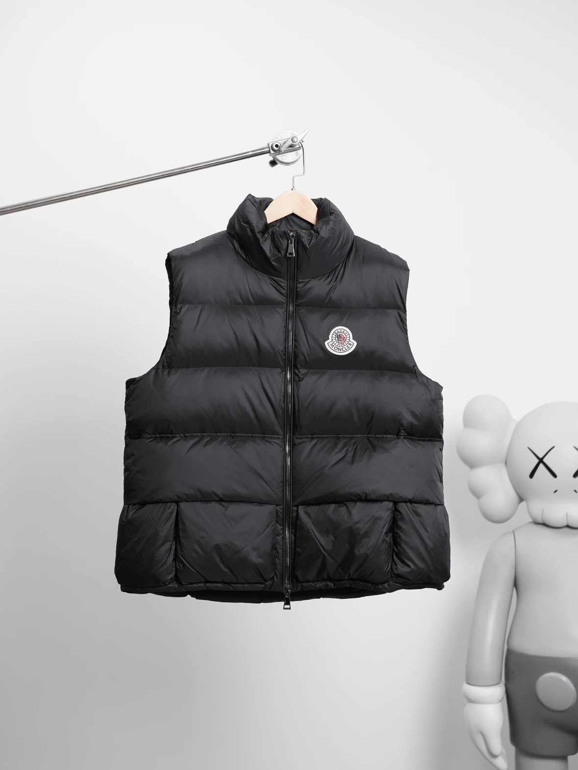 Item ID 8138 vest - long sleeves -Christopher-Raxxy- Joint model - stand collar zip