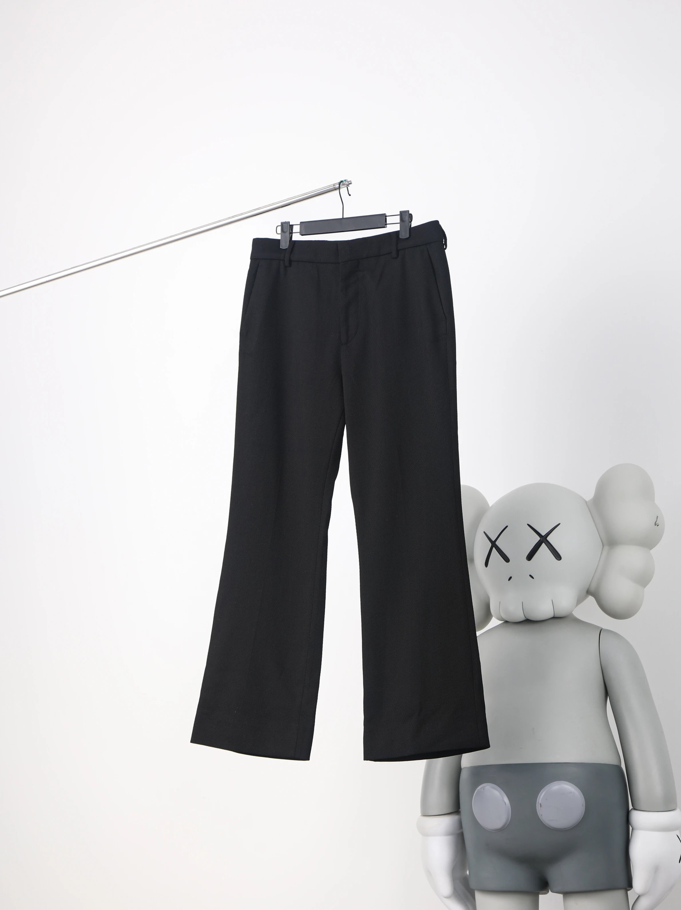 Item ID 8349 Haute Couture - Wang Jiaer Same Style - Wool Micro Pull Western Pants