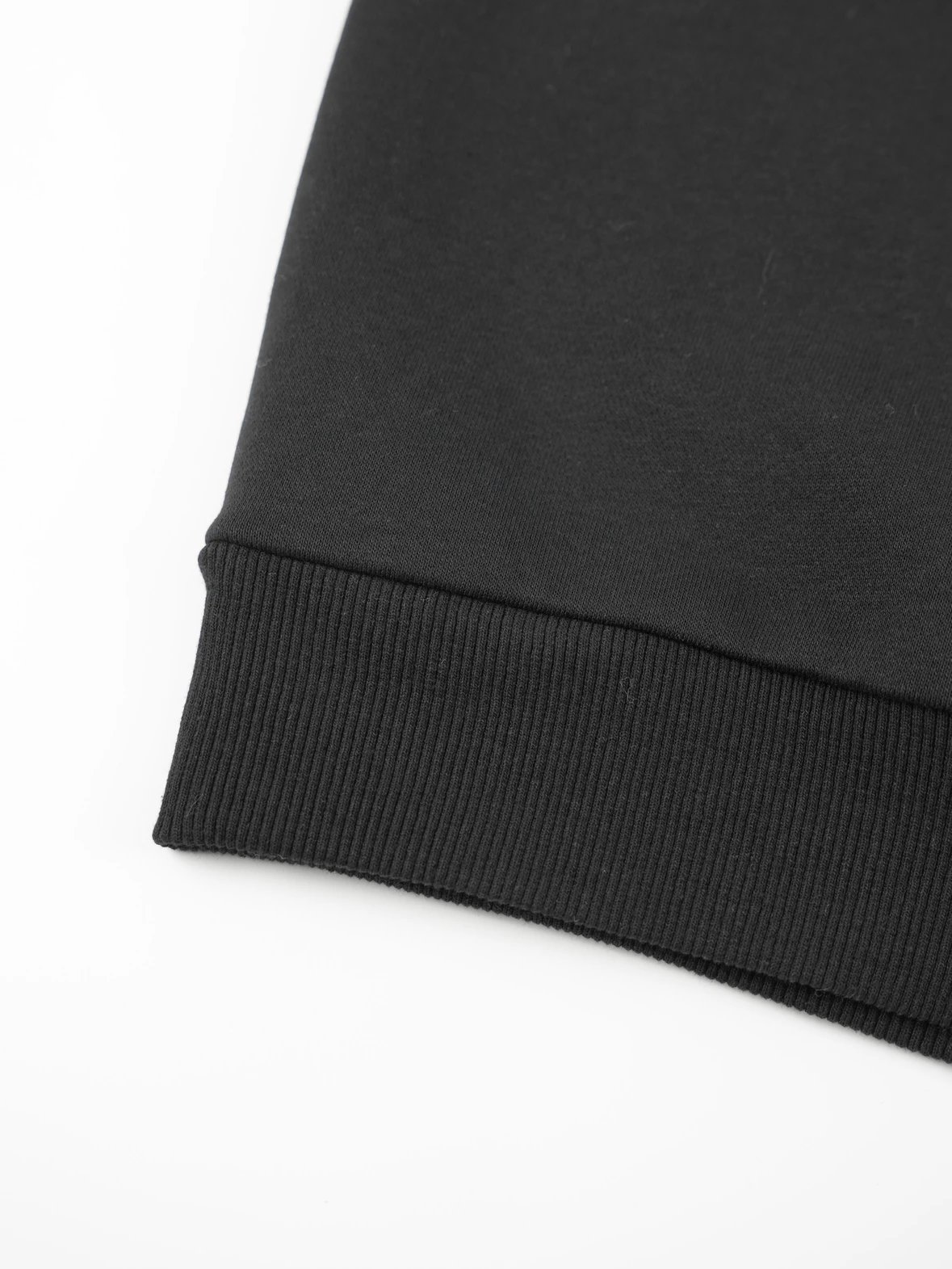 Item ID 8067 alo-logo Logo crew neck loose long sleeve sweatshirt - black - white -