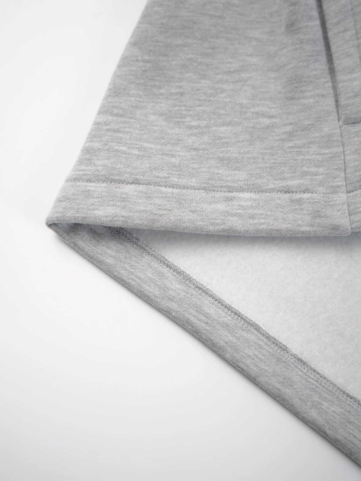 Item ID 8085 Love Pony logo embroidery “ Haute combed cotton ” men's half zip long