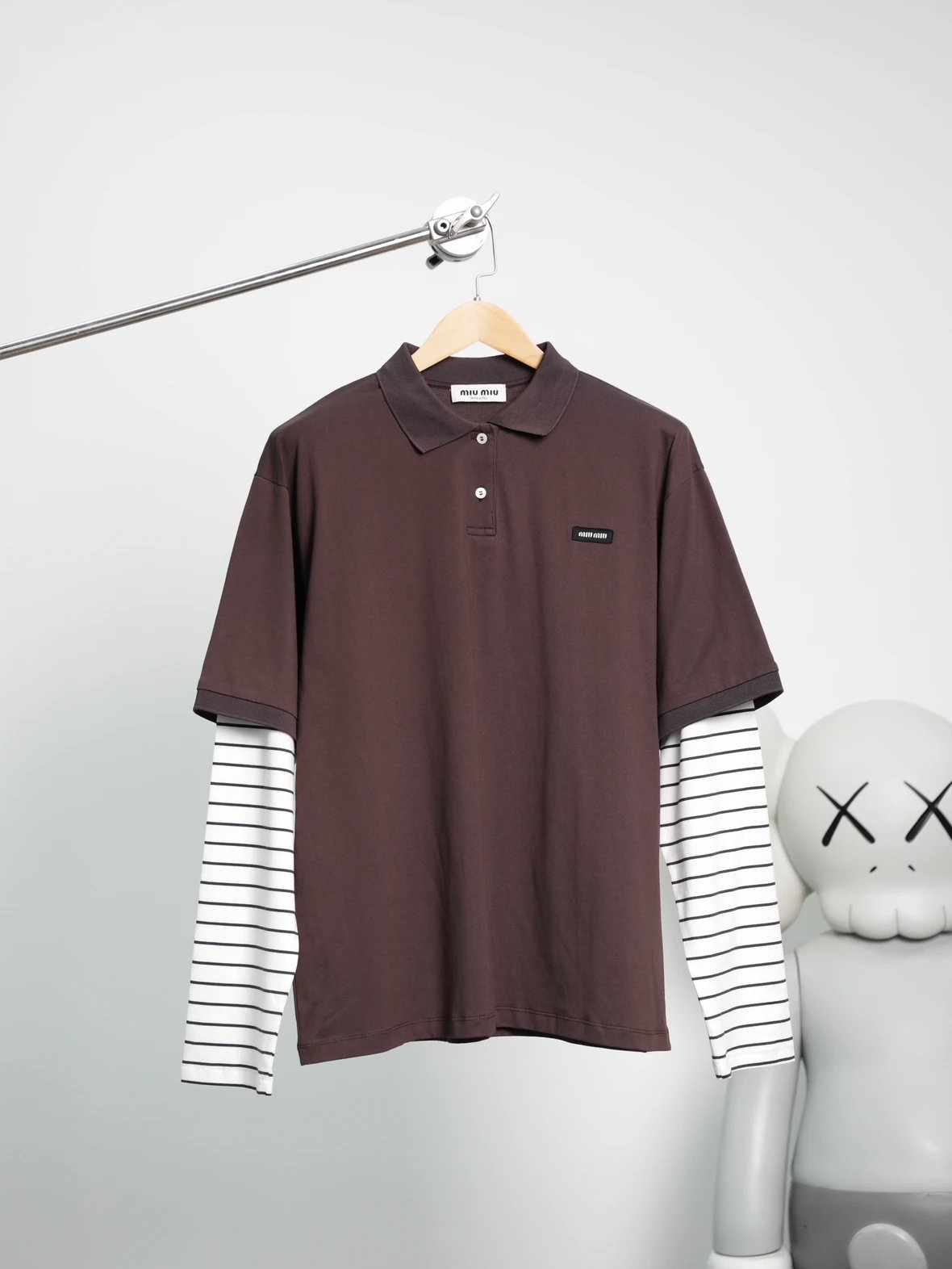 Item ID 8184 M1U-M1U Miu Miu long sleeves “60 Double combed cotton ” Relaxed fit Po