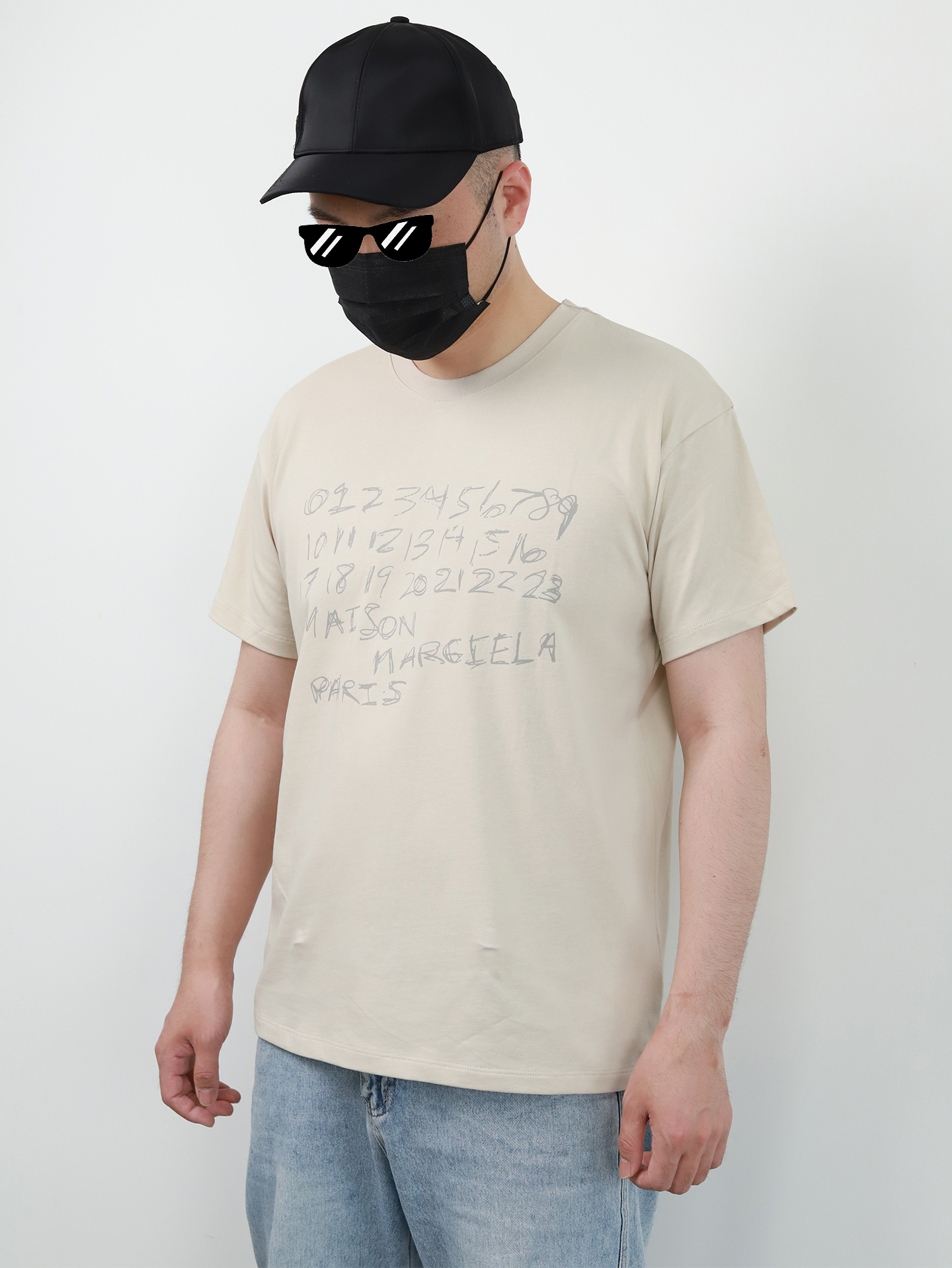 Maison Margiela Digital Graffiti tee