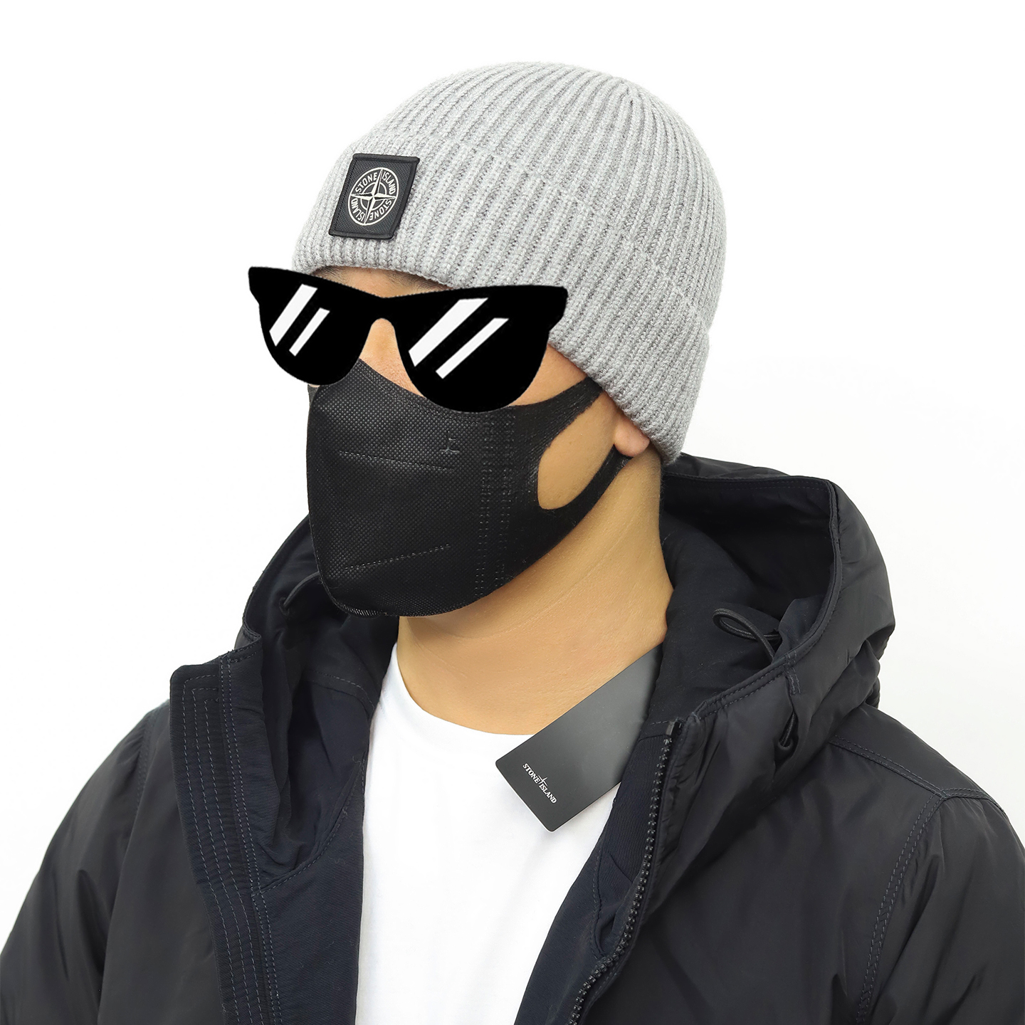 stone island线帽 杏色 灰色 黑色 3