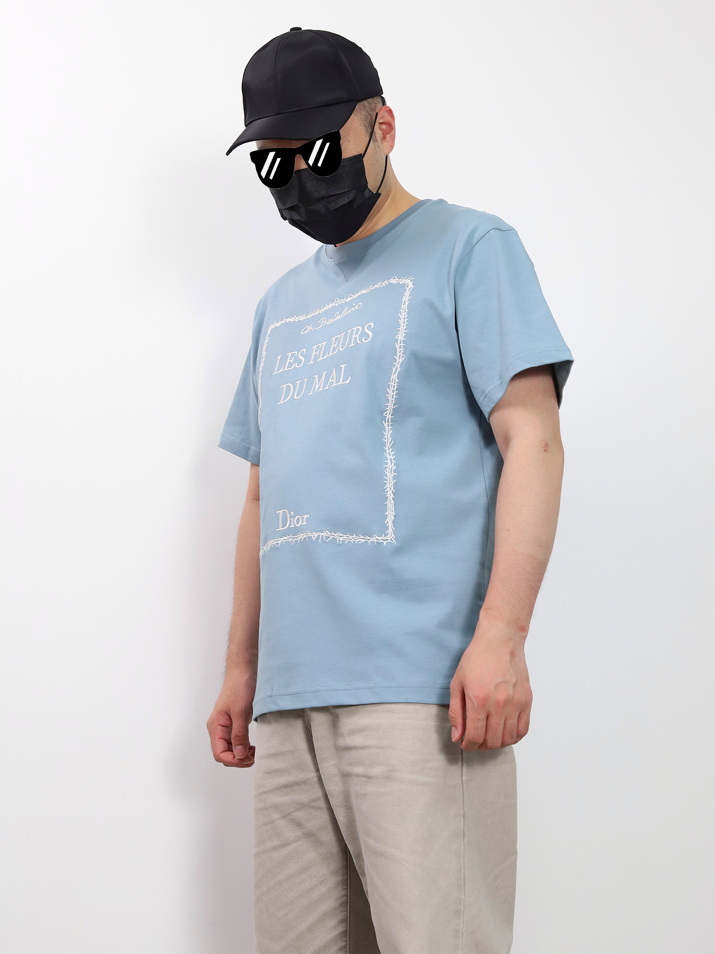 D1or LES FLEURS tee