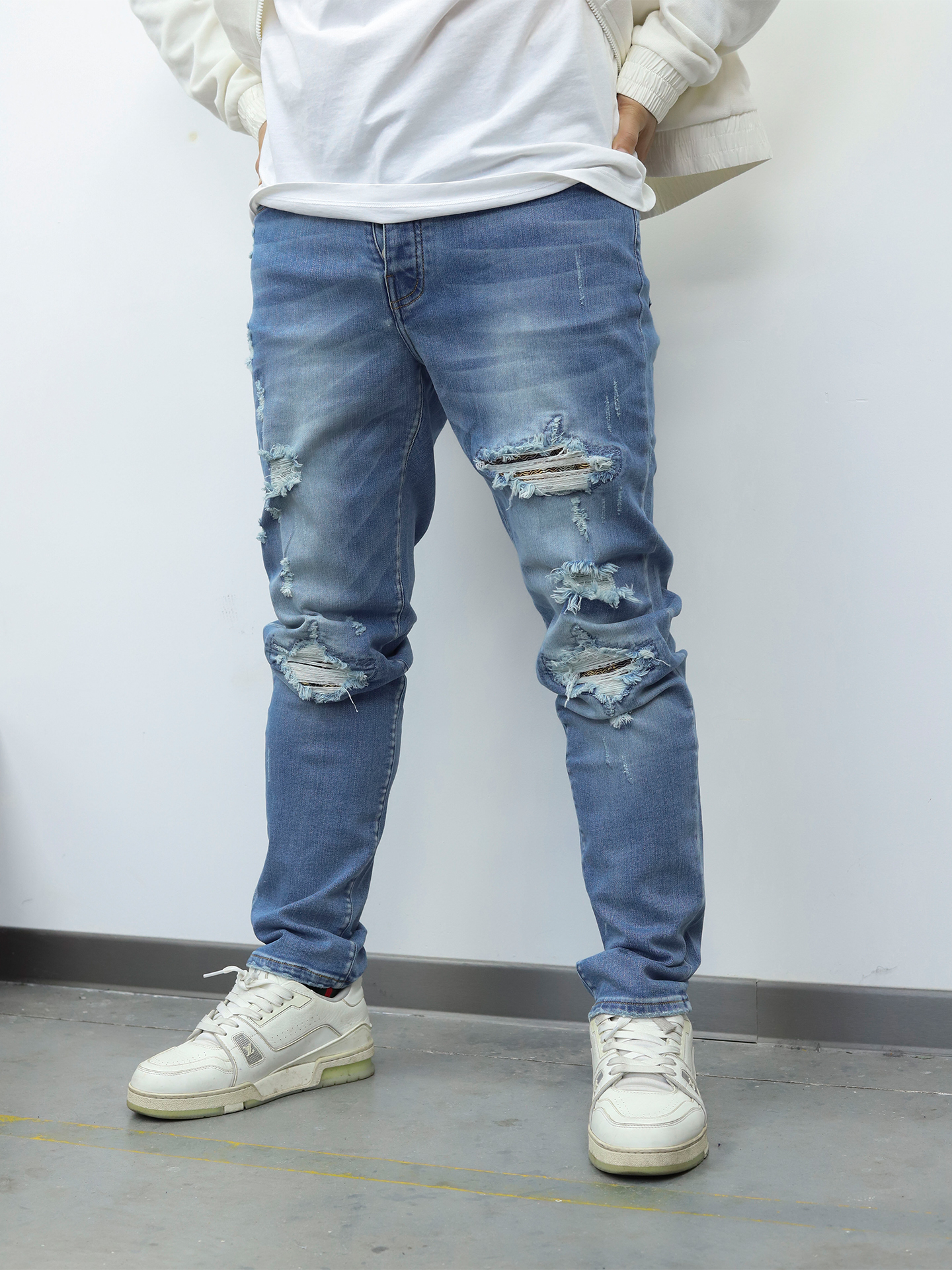 AMIRI牛仔裤 蓝色