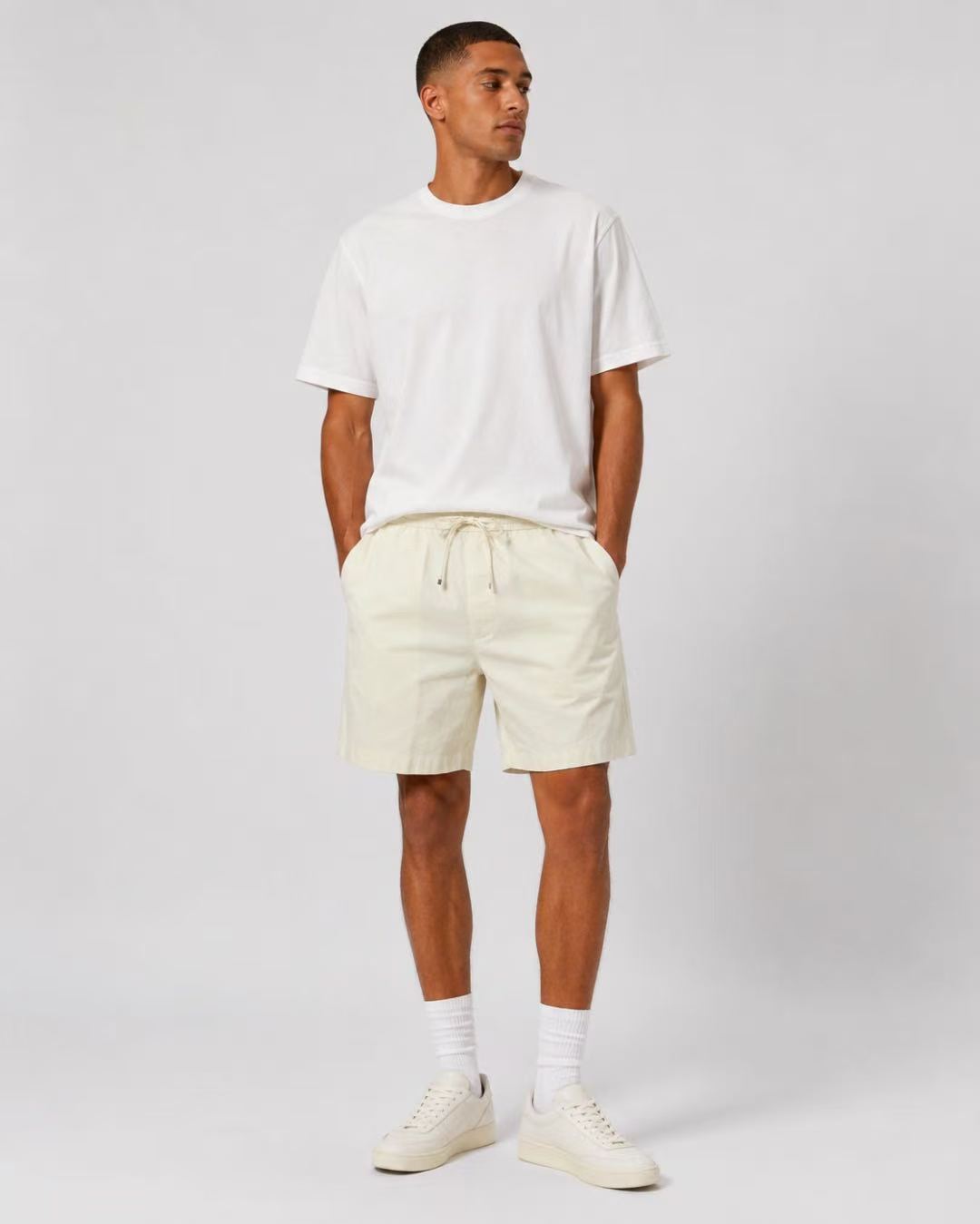 LOE Embroidered Lyocell Shorts