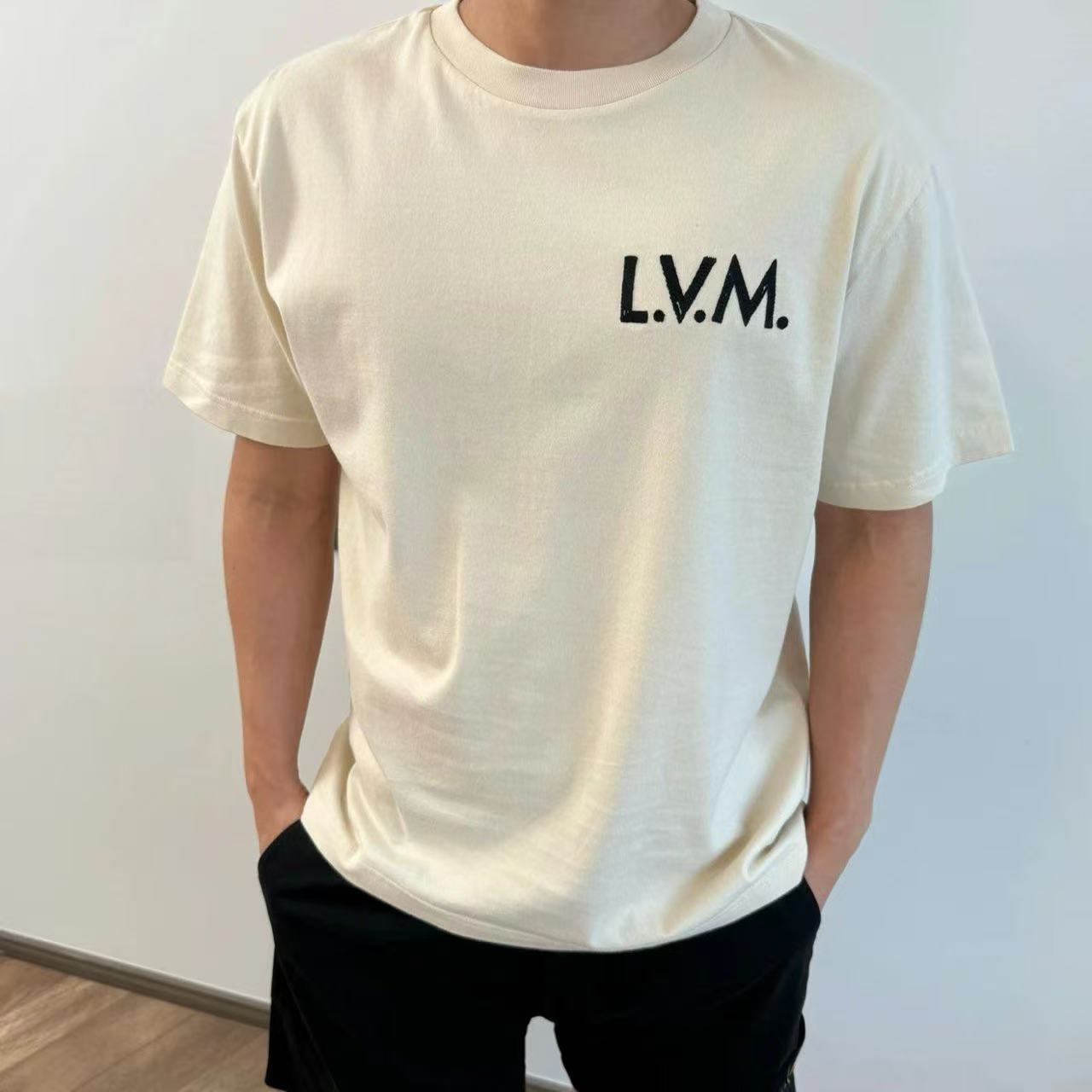 L. V.M towel embroidery TEE