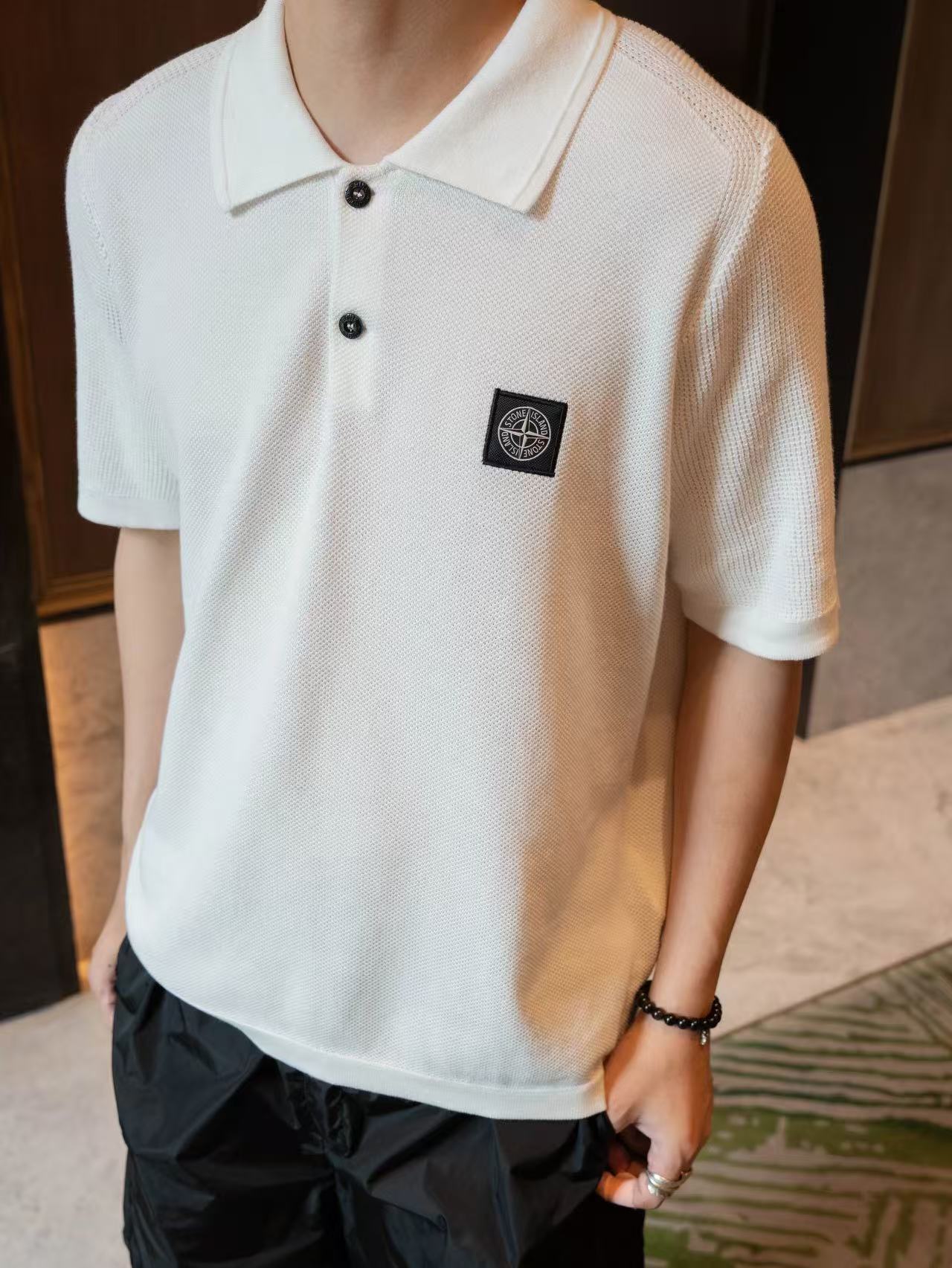 SI Patch Knitted Polo