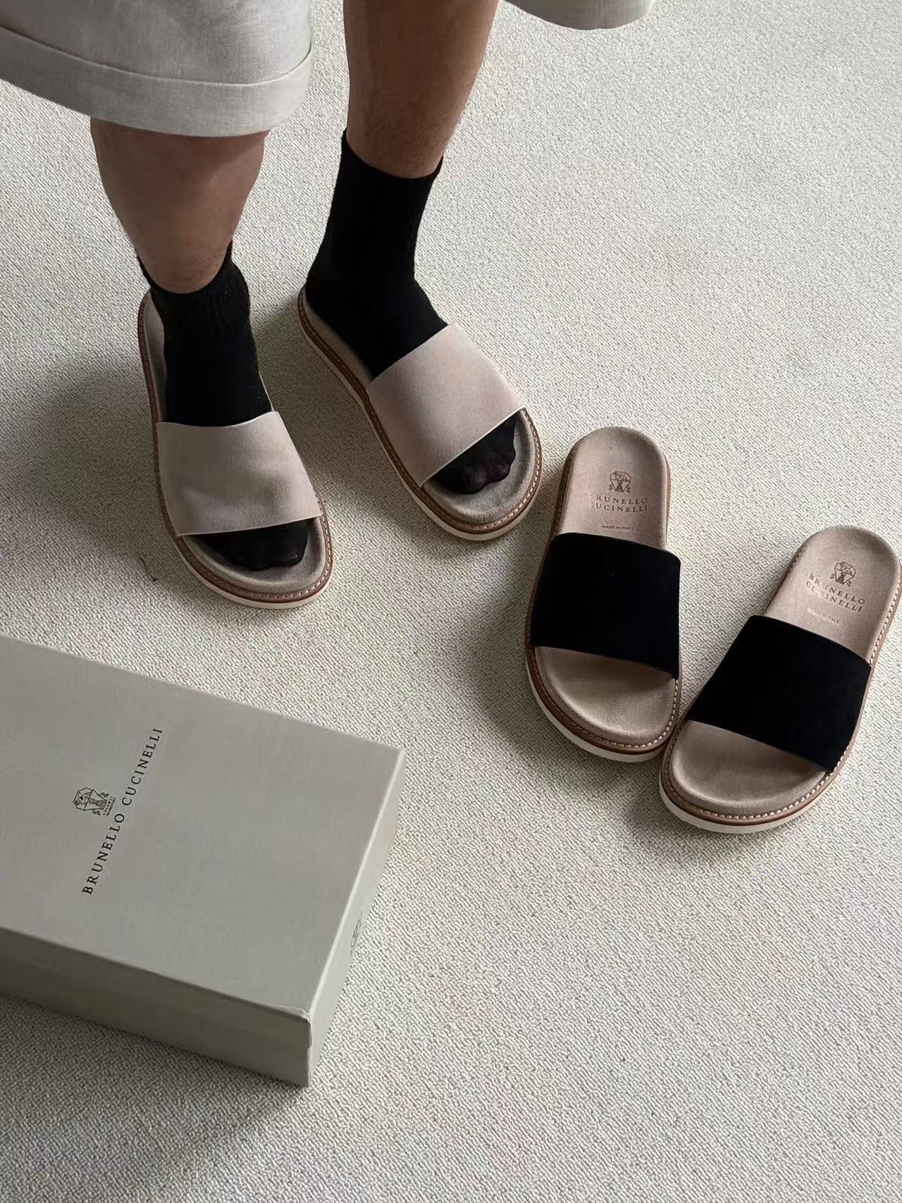 BC suede slippers