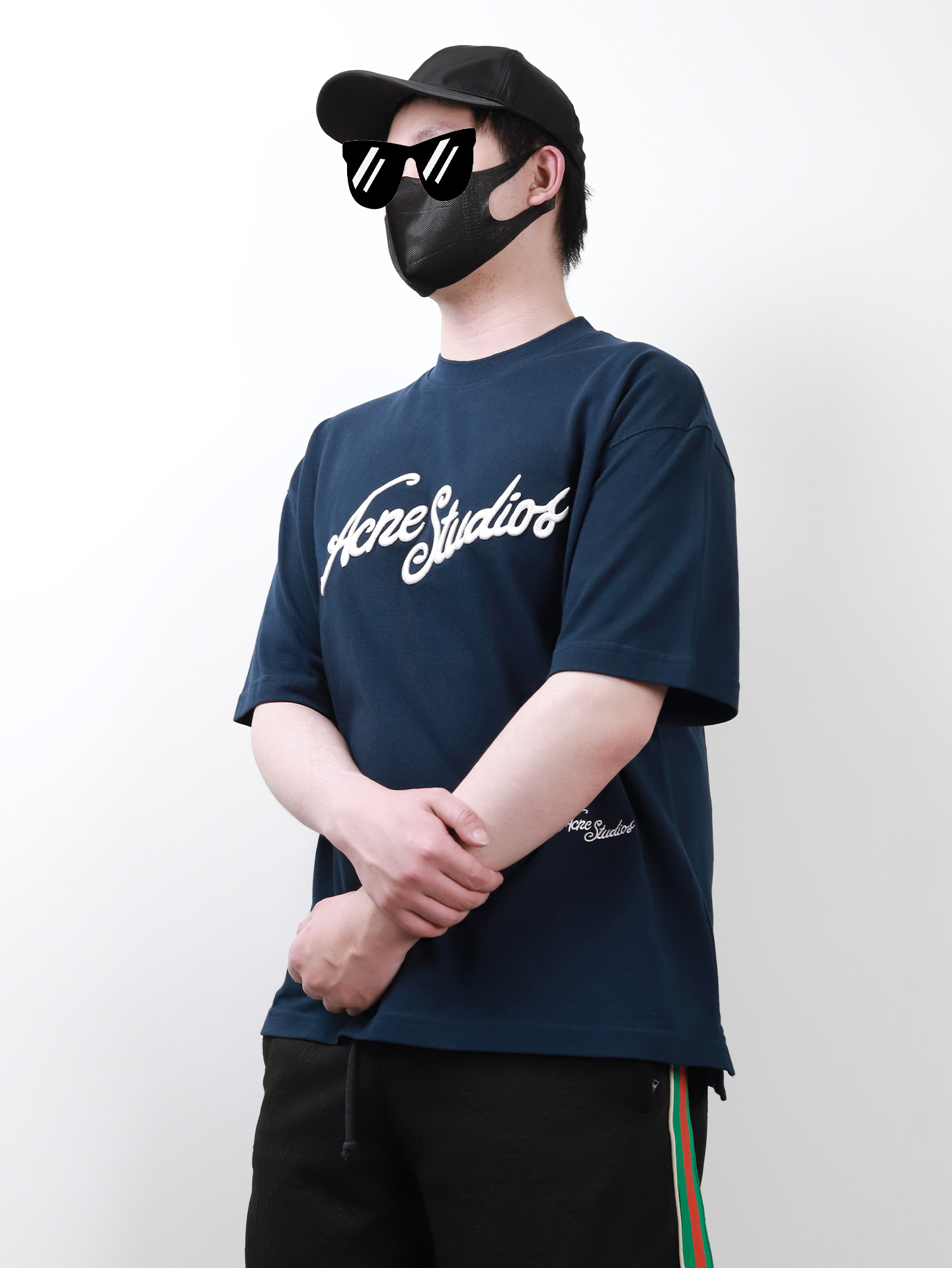 ACNE 3D Embroidery tee