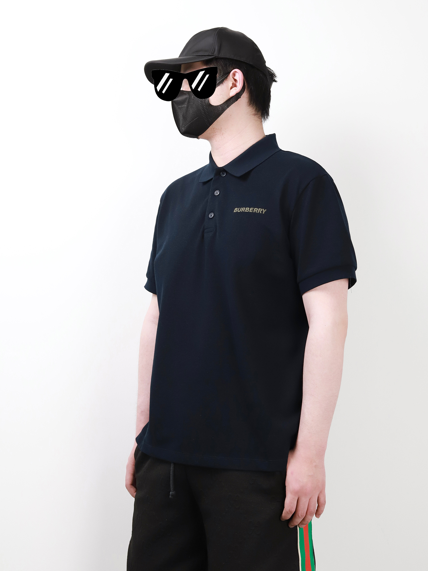 BBR webbing embroidered polo