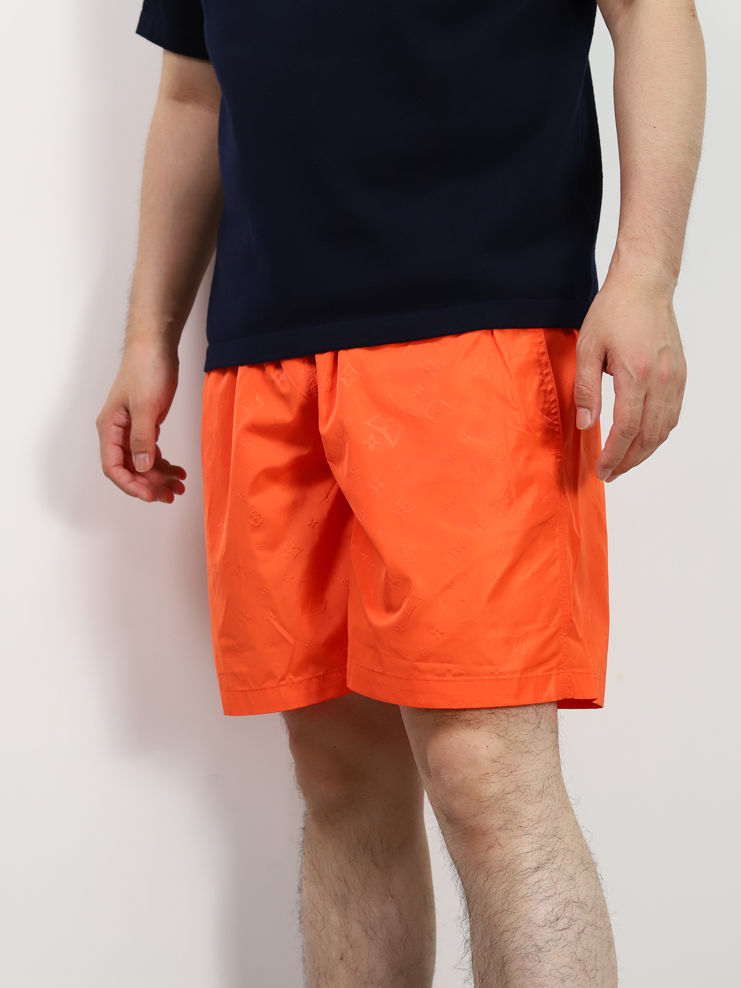 1V 3D Monogram swim shorts
