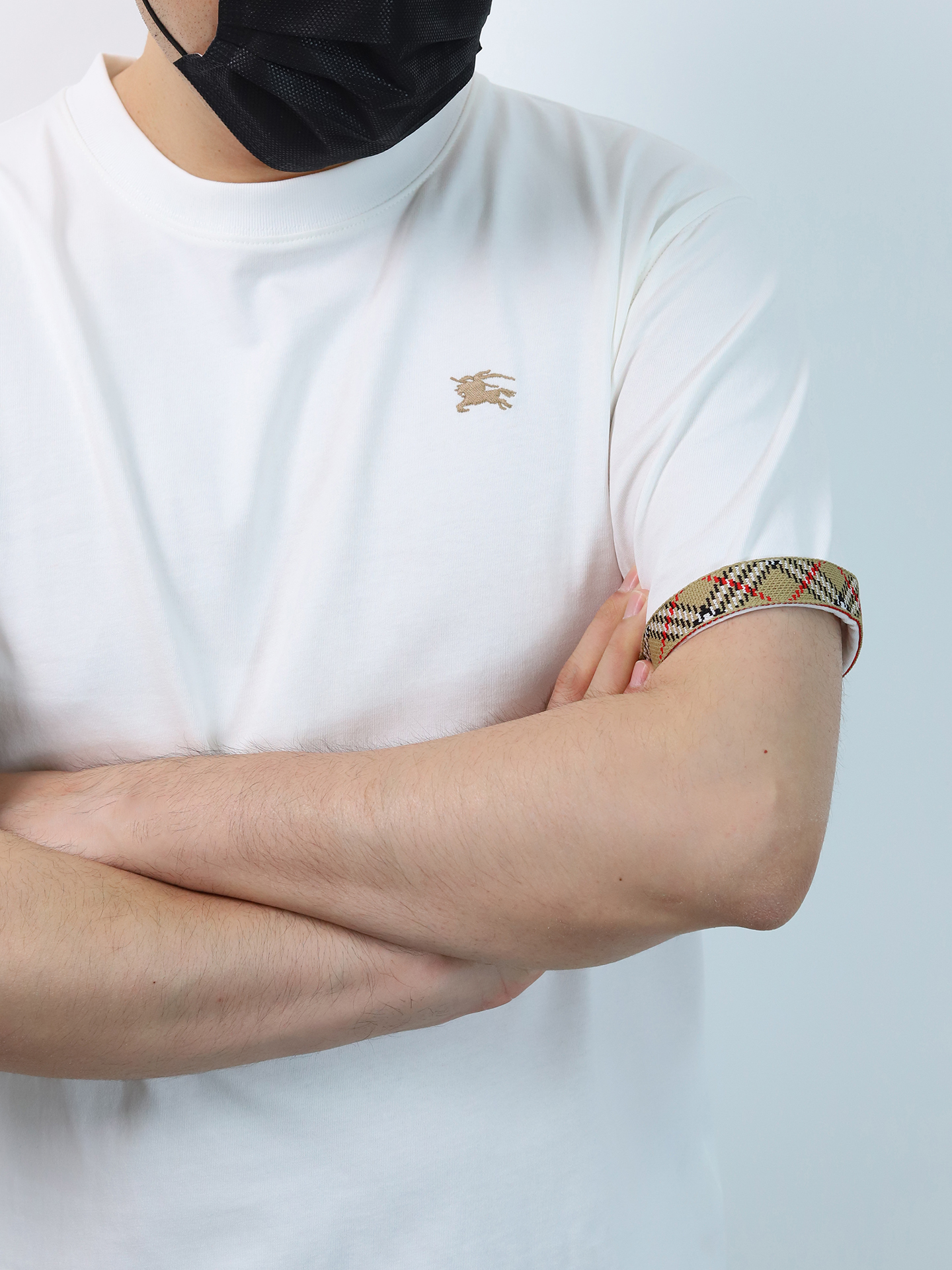 BBR sleeve stripe tee