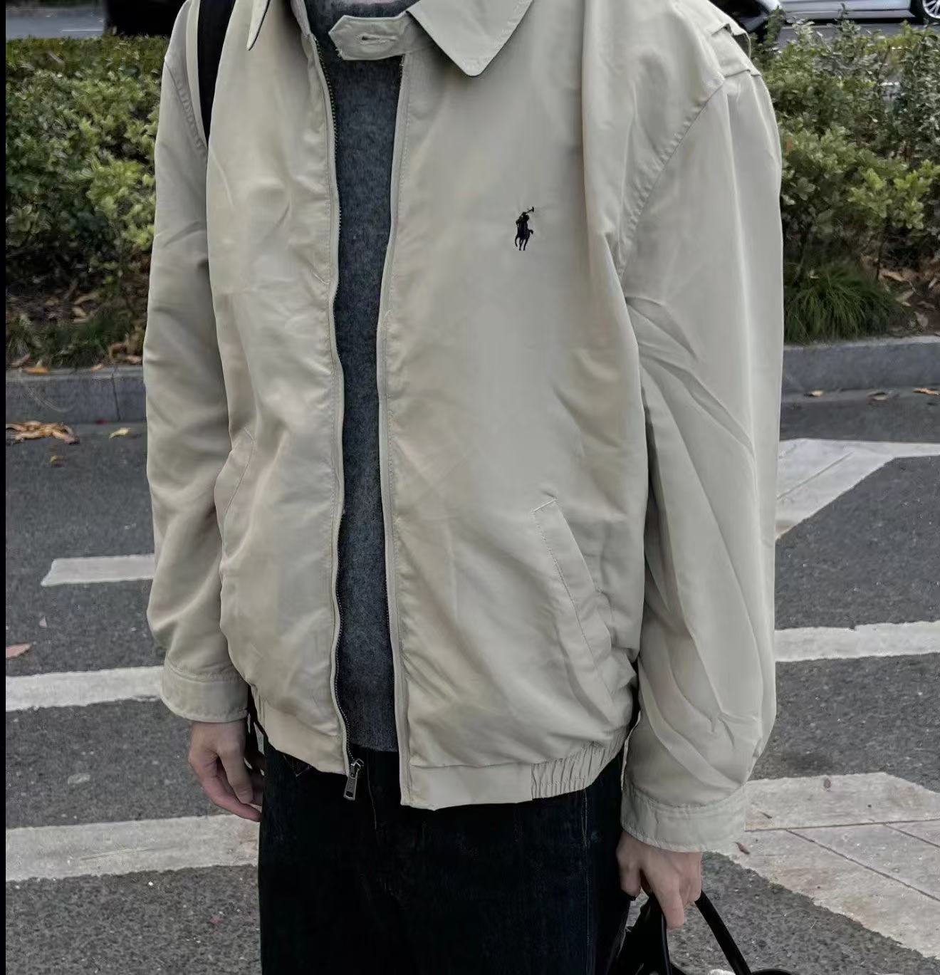 RL peach skin jacket