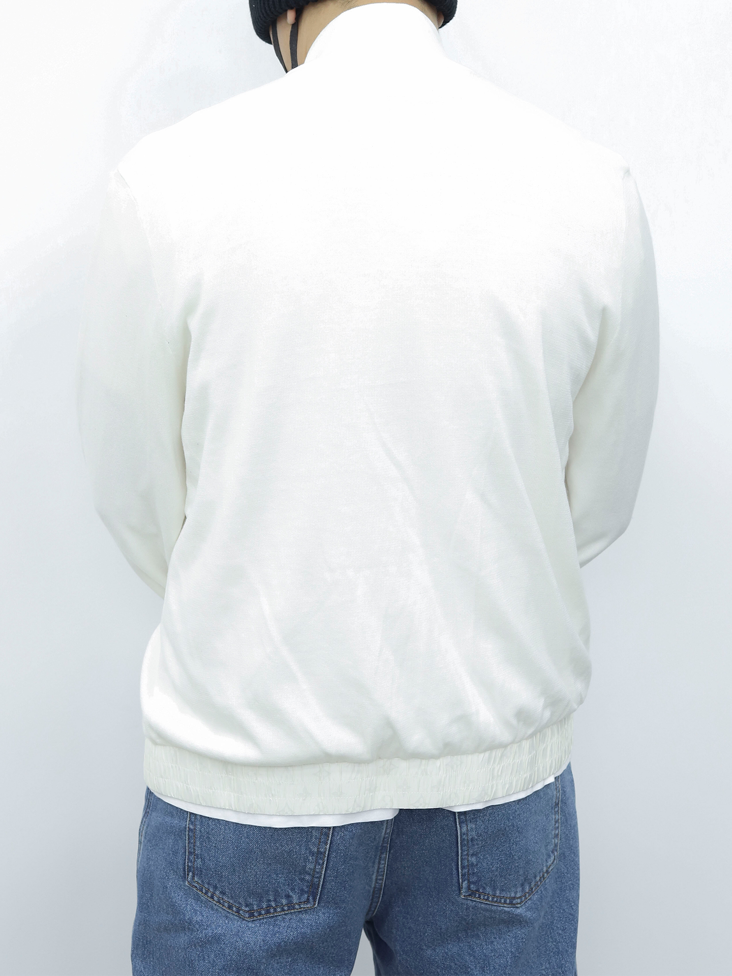 LV两面穿拉链夹克 白色