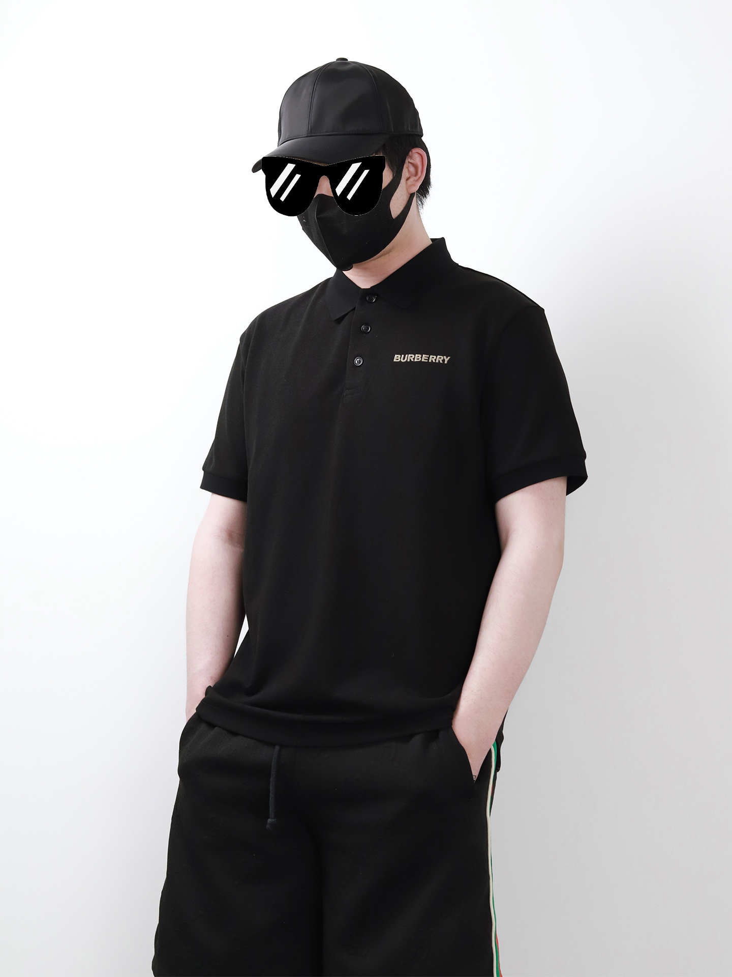 BBR webbing embroidered polo