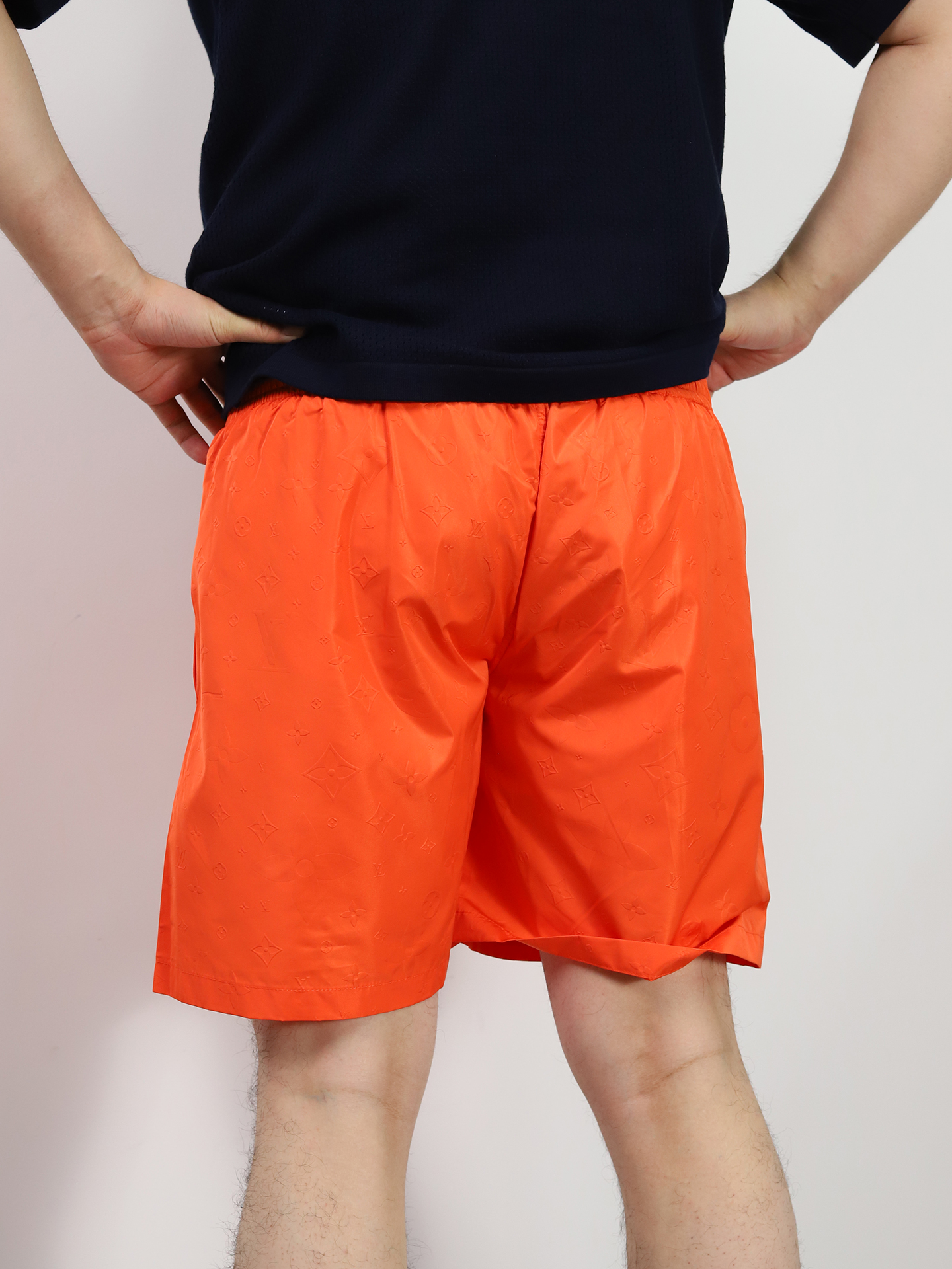 1V 3D Monogram swim shorts