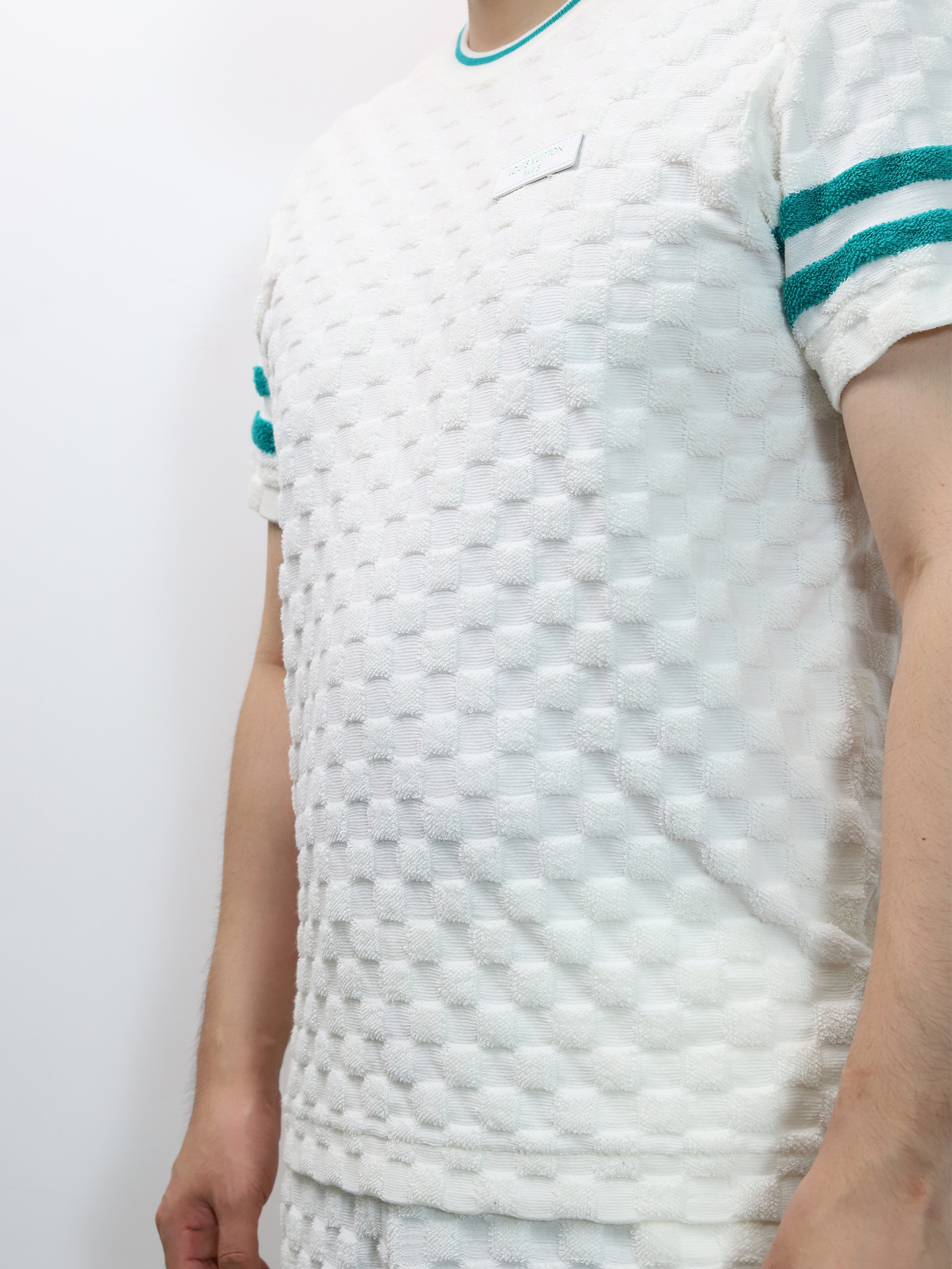 1V DAMIER terry tennis TEE