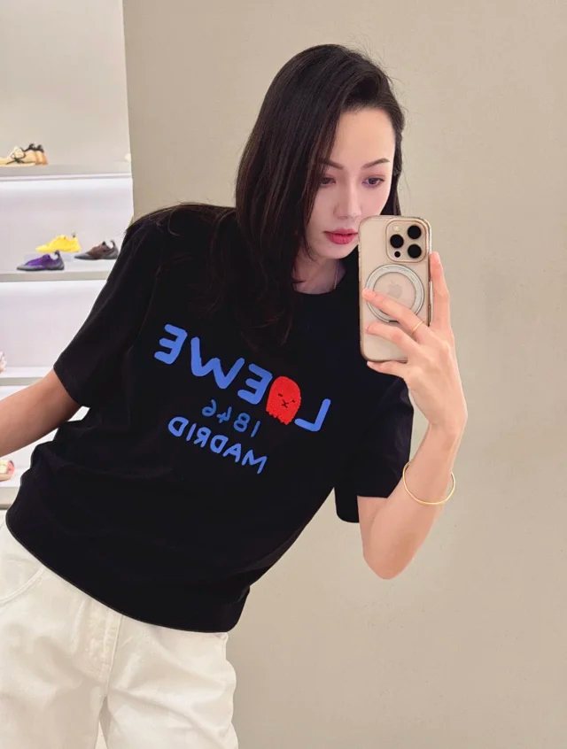P199 Item ID 9092 LOE SS26 180th Anniversary Limited Series Official Color Card for Imported Yarn Cotton Straight Tube Hooded Round Neck Short Sleeve T-shirt Loose Edition Unisex