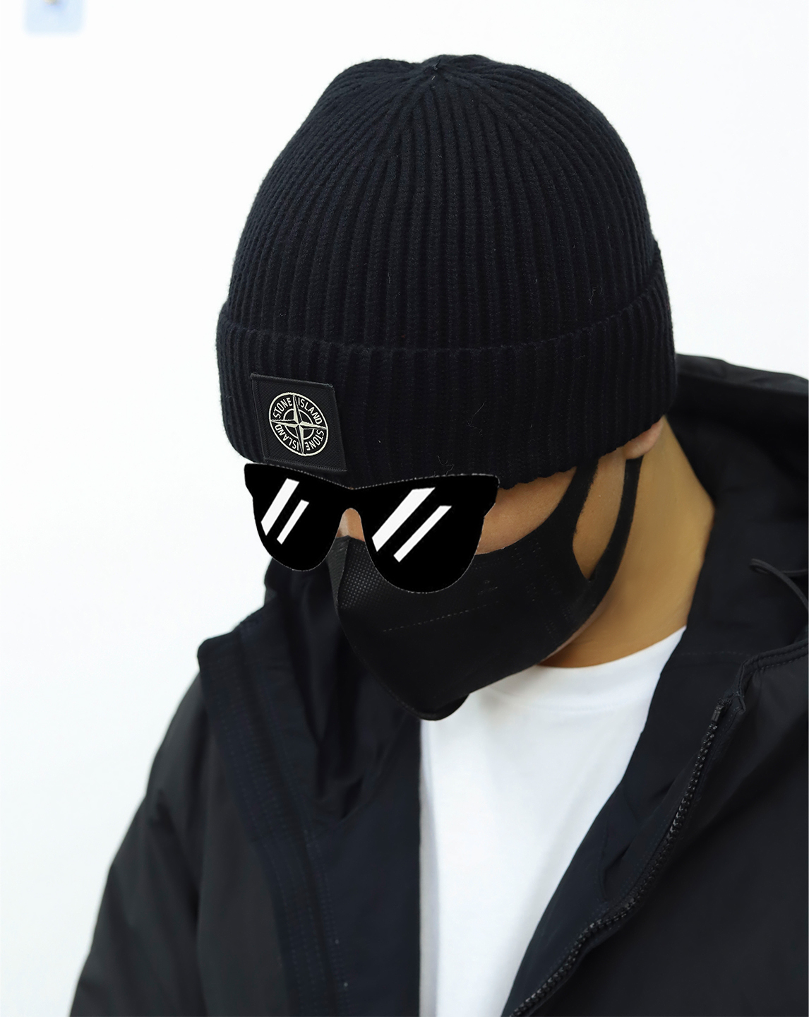 stone island线帽 杏色 灰色 黑色 3