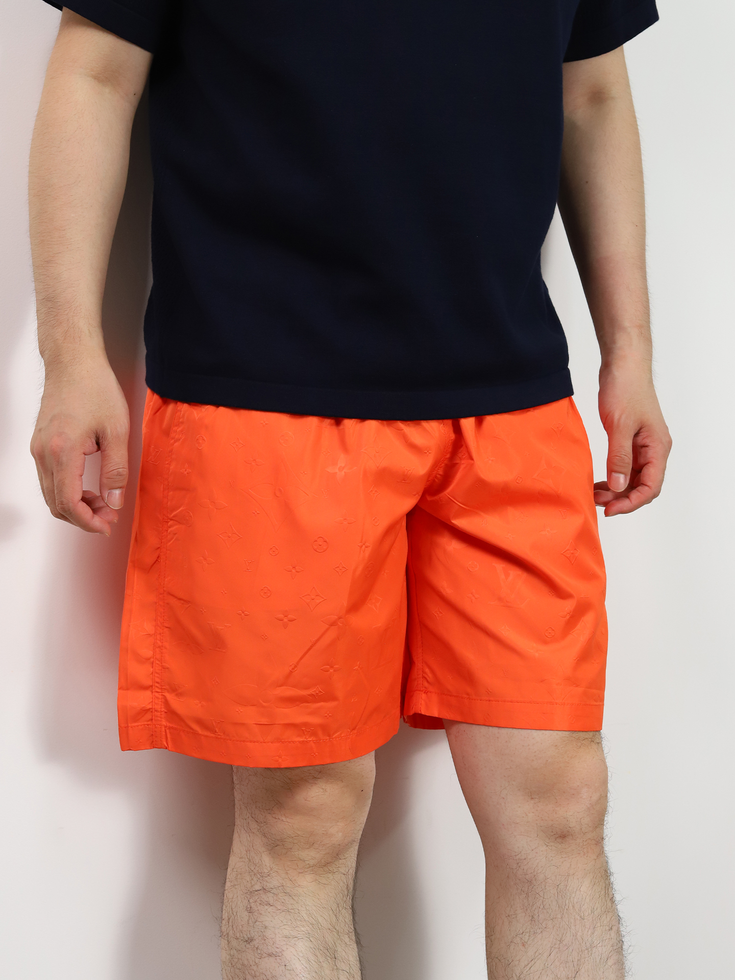 1V 3D Monogram swim shorts