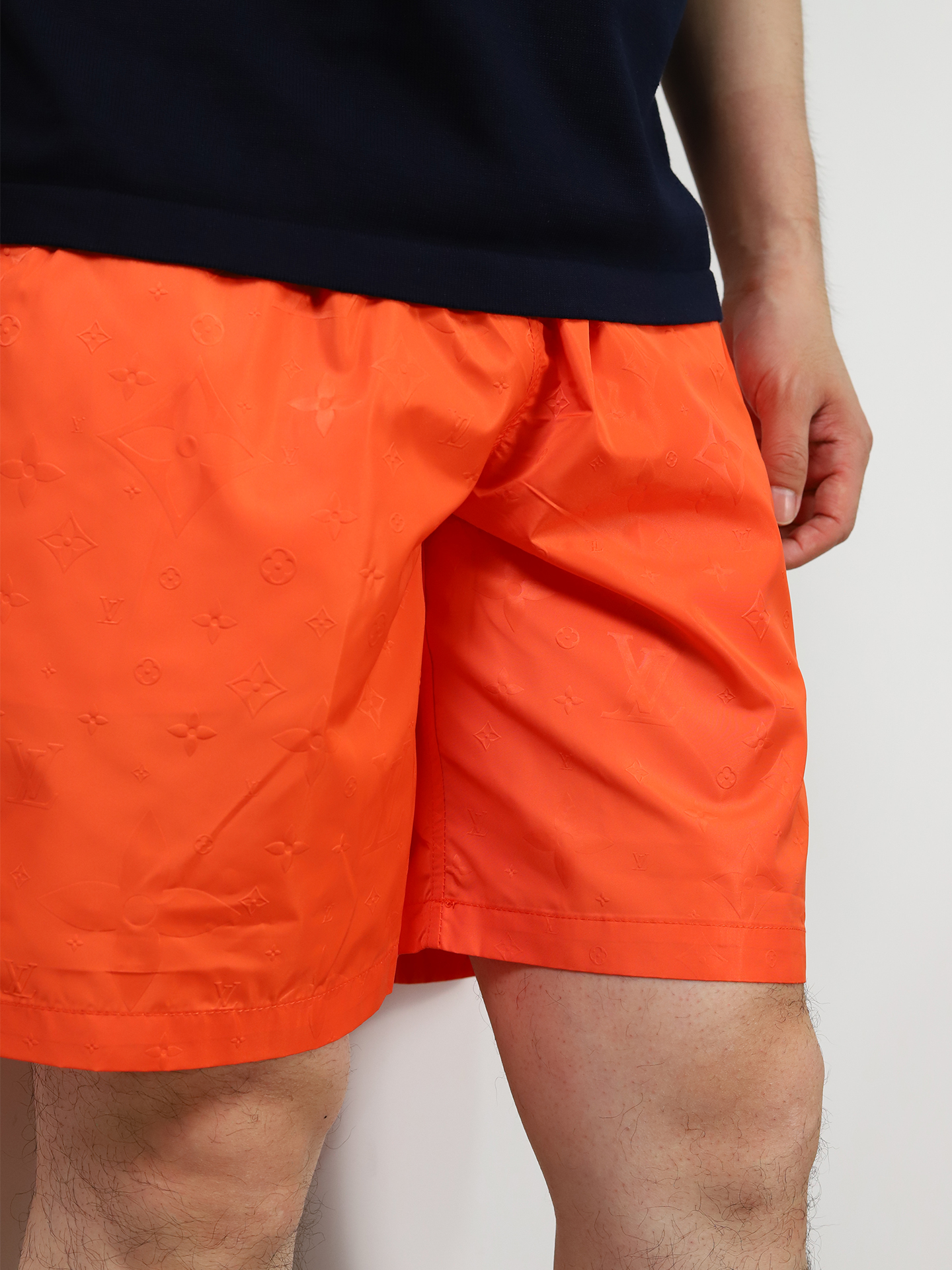 1V 3D Monogram swim shorts