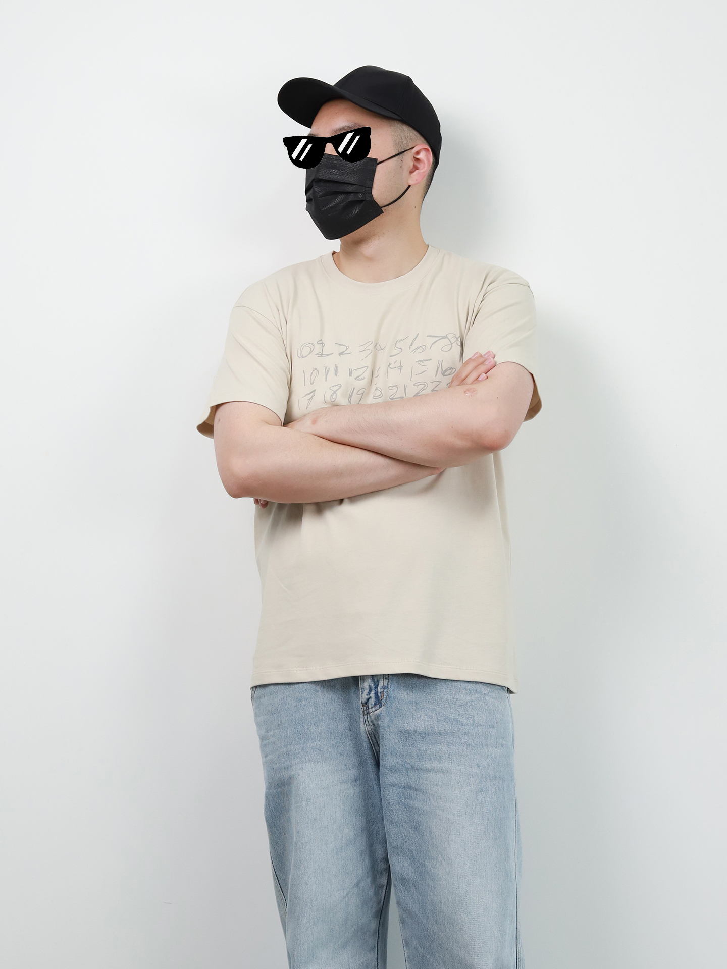 Maison Margiela Digital Graffiti tee