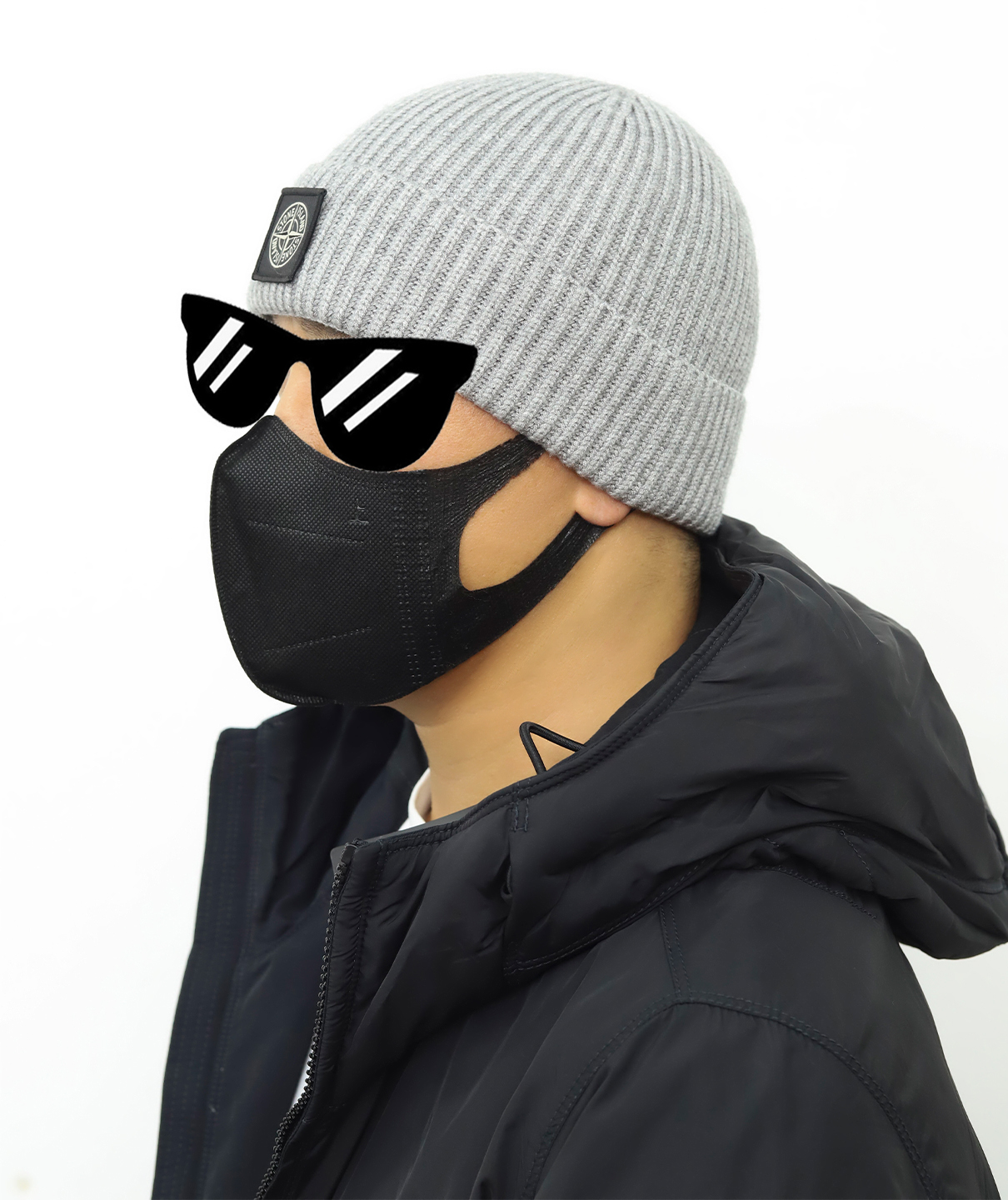 stone island线帽 杏色 灰色 黑色 3