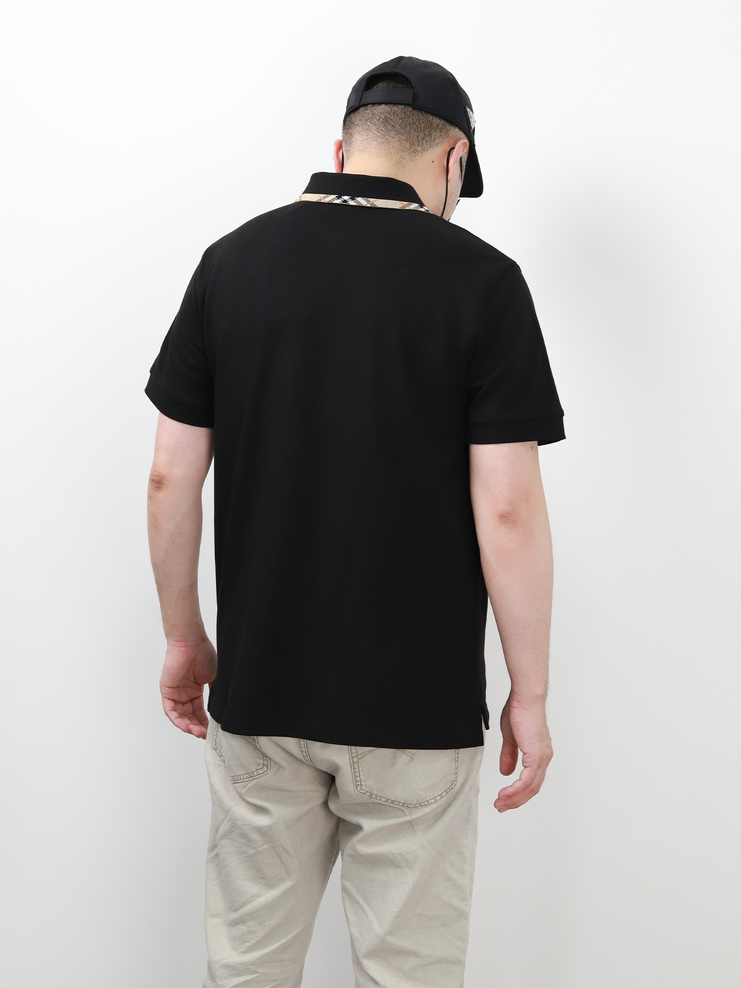 BBR pinstriped warhorse polo