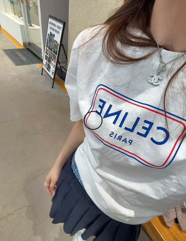 Item ID 9046 CE Imported Water based Adhesive Loose Cotton Knitted Printed Shoulder Sleeve T-shirt