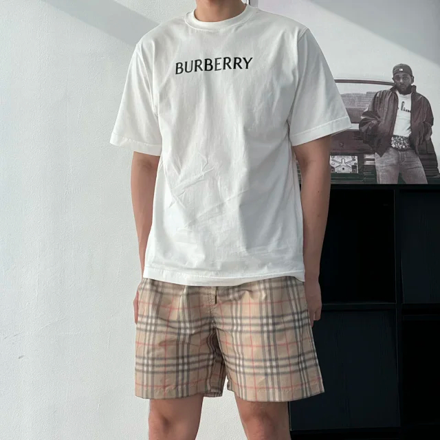 Item ID 9063 BBR Digital Color Spray Customized Gradient Grid Drawstring Swimming Shorts Casual Edition for Men and Women