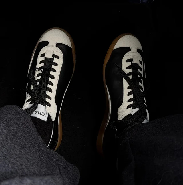 Item ID 9084 CHANE1 embossed calf leather suede effect round toe lace up low cut life and leisure training shoes 1cm