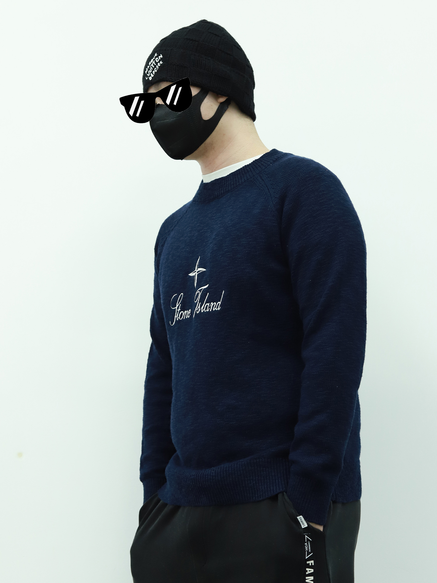 SI wool bend sweater