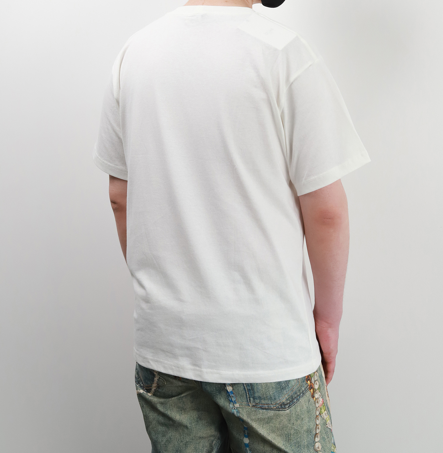 CE Flocking printing tee