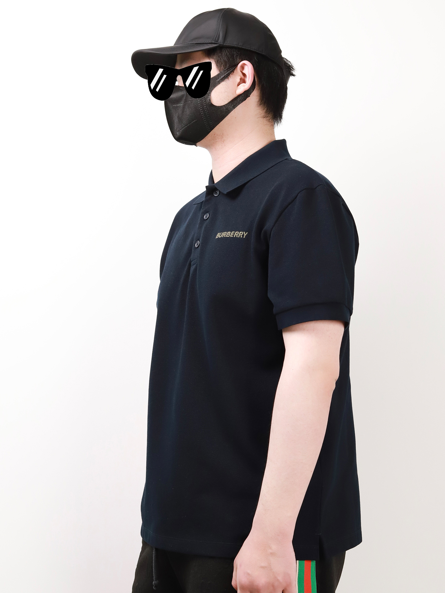 BBR webbing embroidered polo