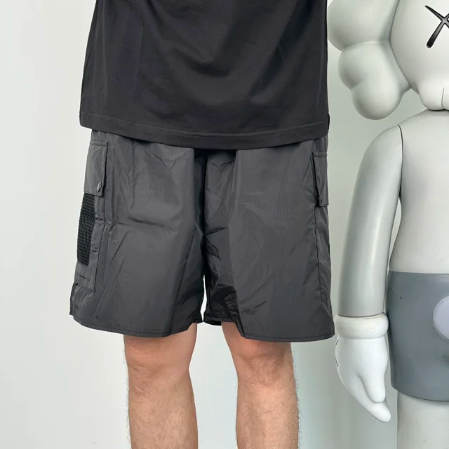 Item ID 9049 Cargo Shorts 50D nylon mesh 20D fine spun main fabric solid color pocket five pack quick drying shorts