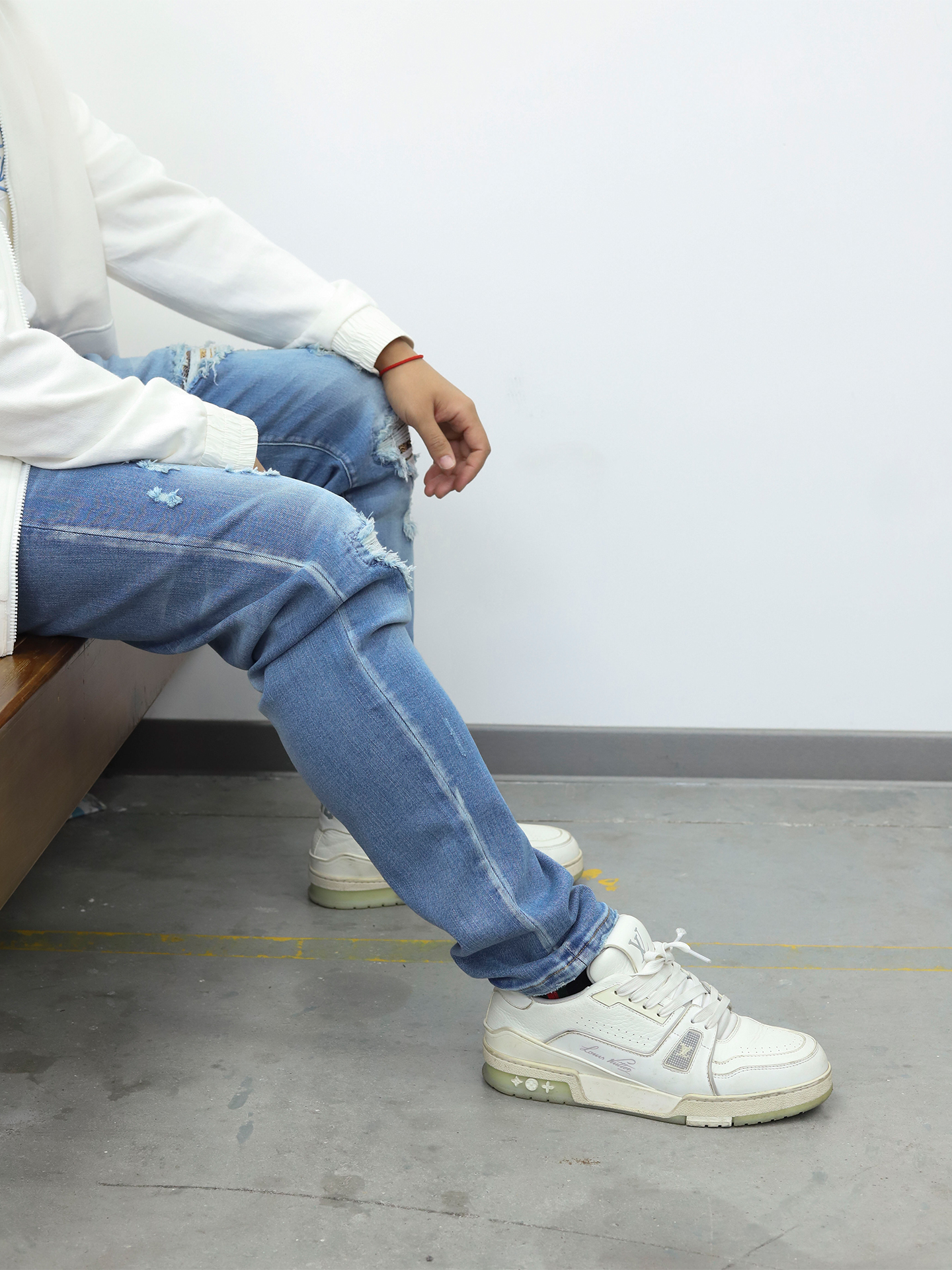 AMIRI牛仔裤 蓝色