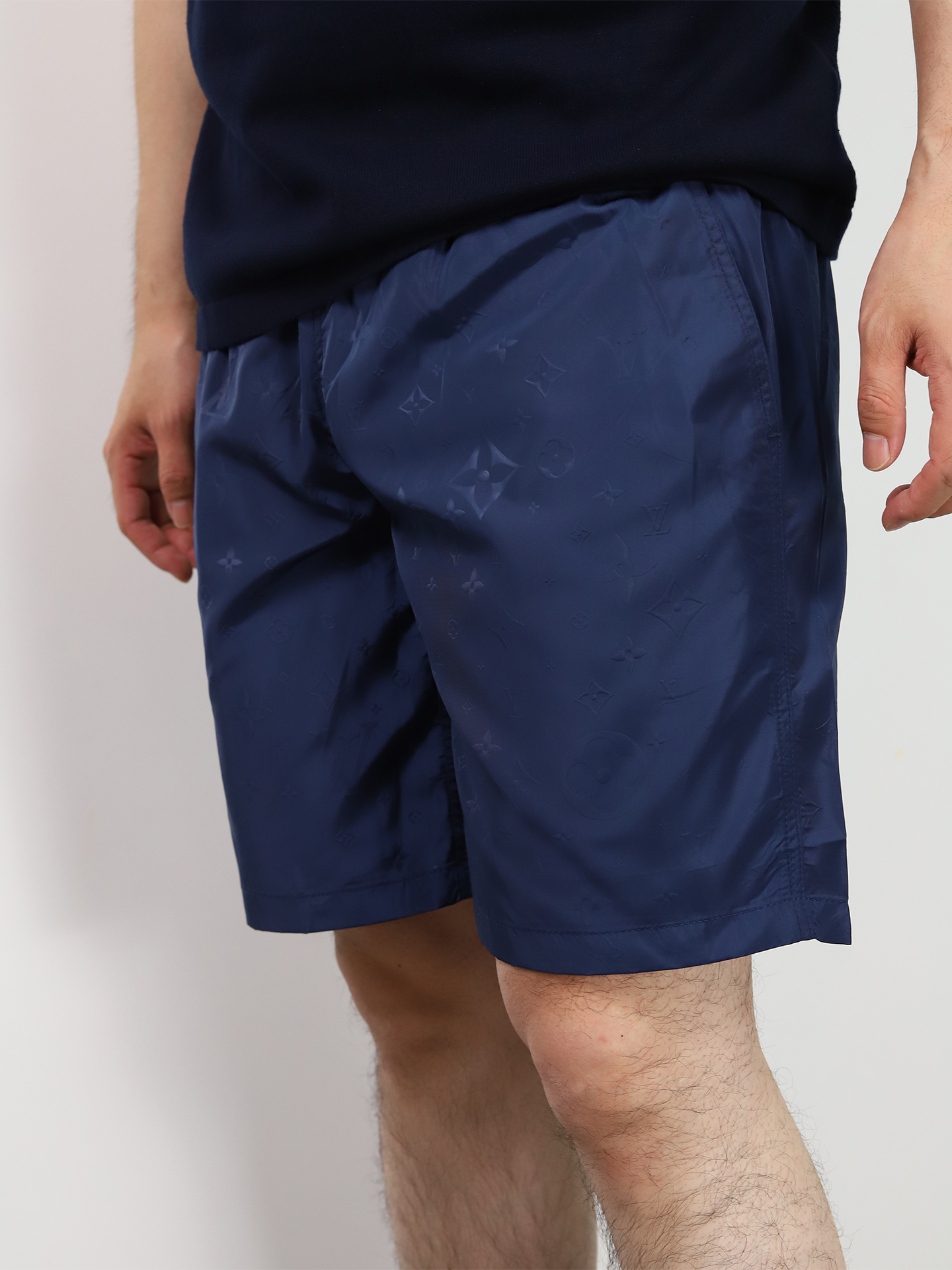 1V 3D Monogram swim shorts