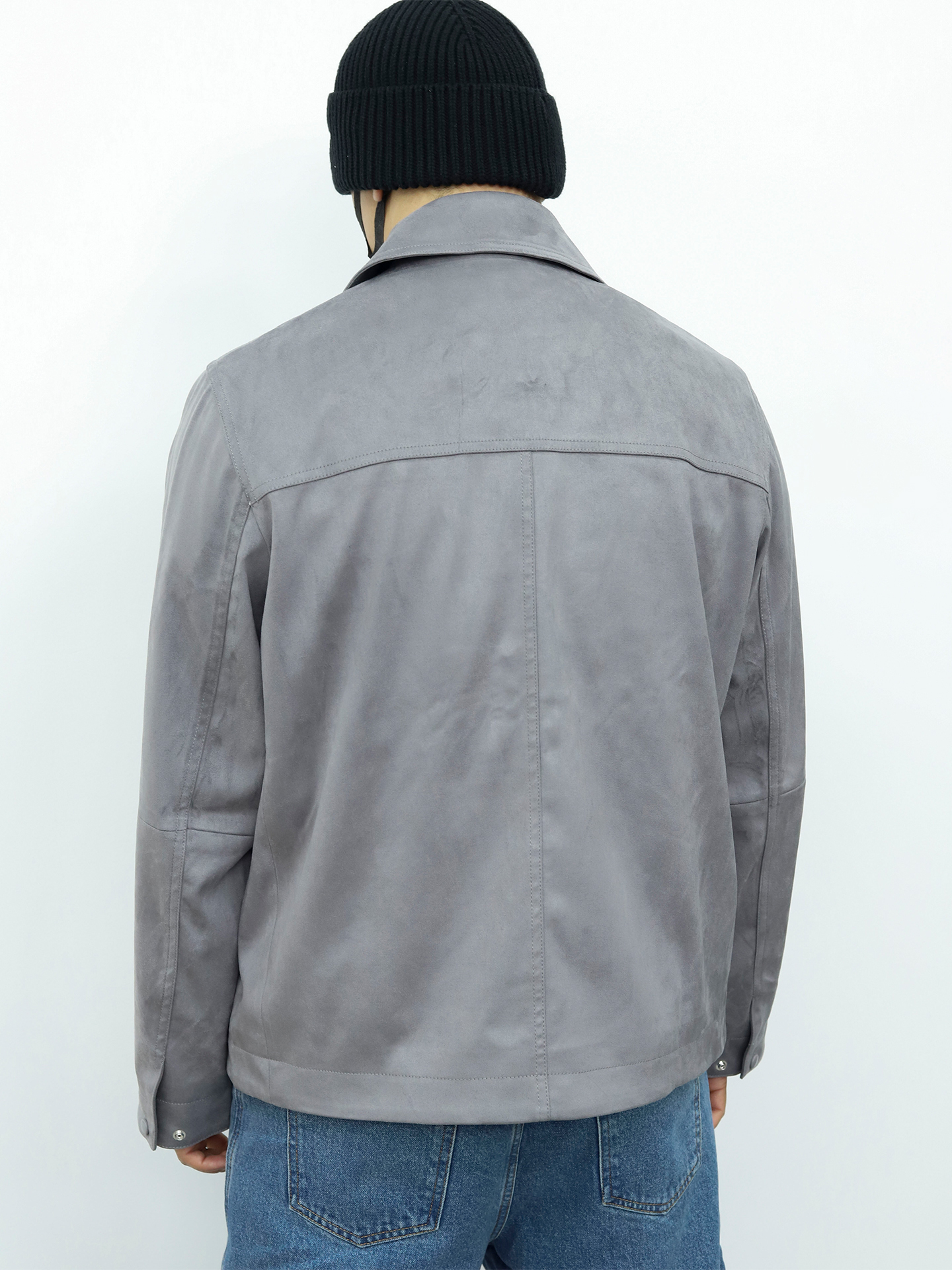 Dior西式扣子夹克 灰色