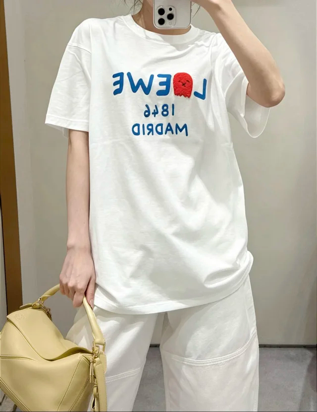 P199 Item ID 9092 LOE SS26 180th Anniversary Limited Series Official Color Card for Imported Yarn Cotton Straight Tube Hooded Round Neck Short Sleeve T-shirt Loose Edition Unisex