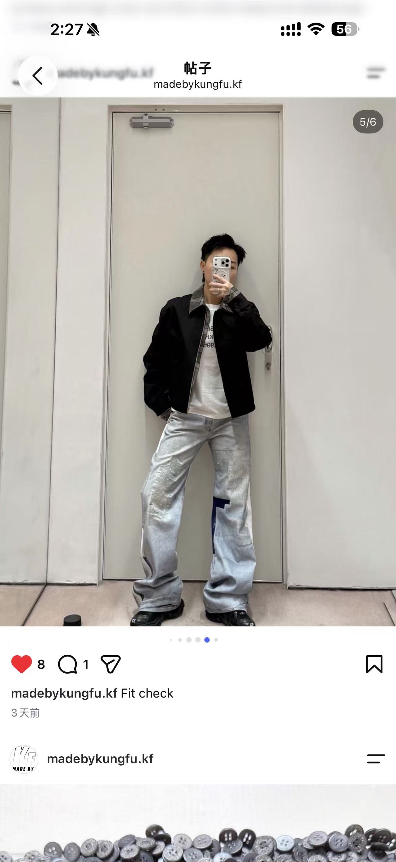 [Copy]1V 50% mulberry silk blended Monogram jacket 