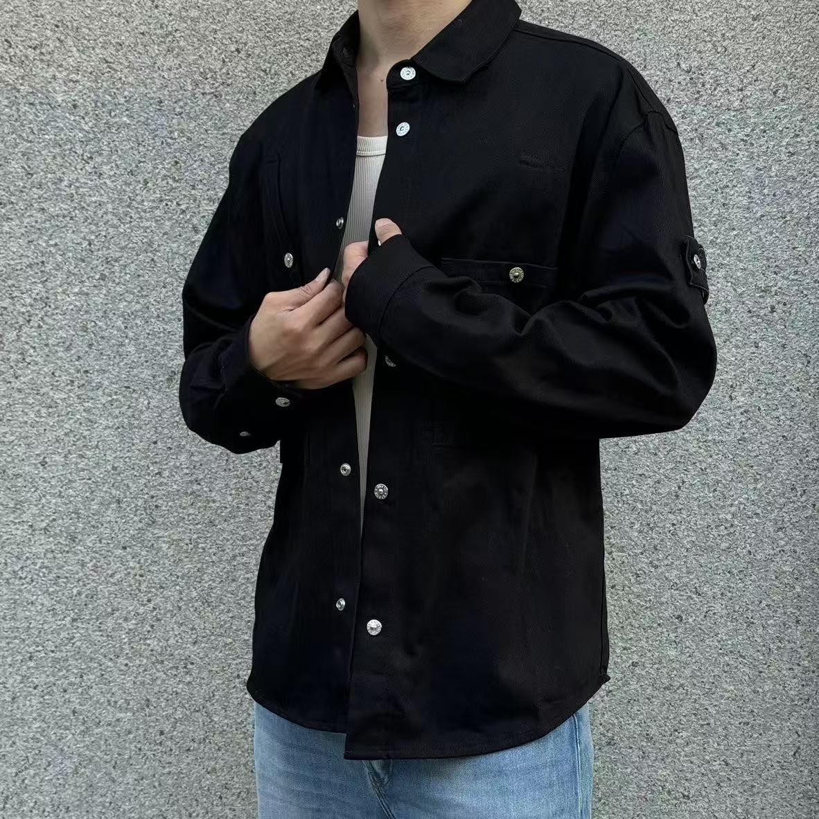 SI Purple badge denim Jacket 