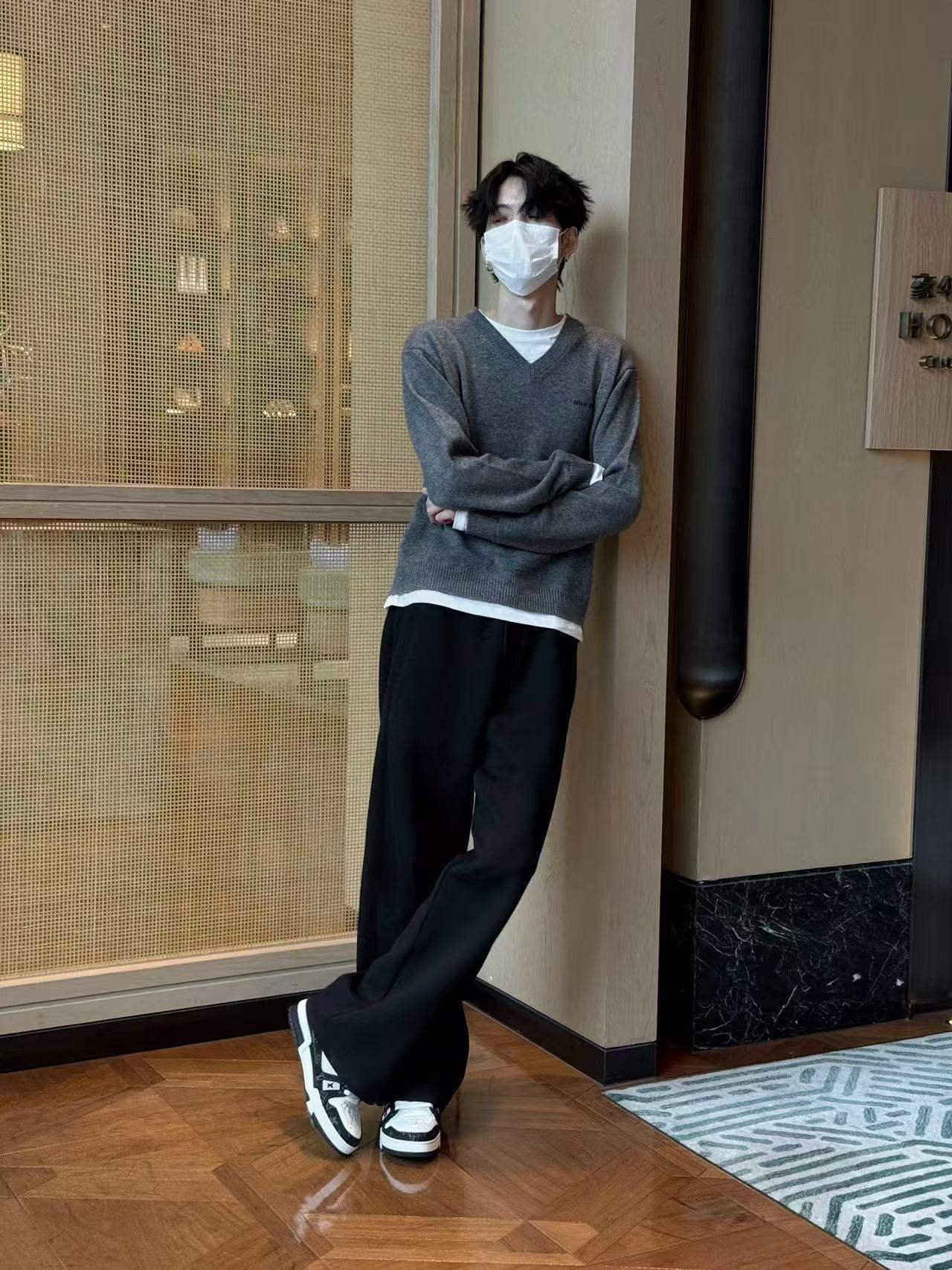 D1or Oblique jacquard webbing pants