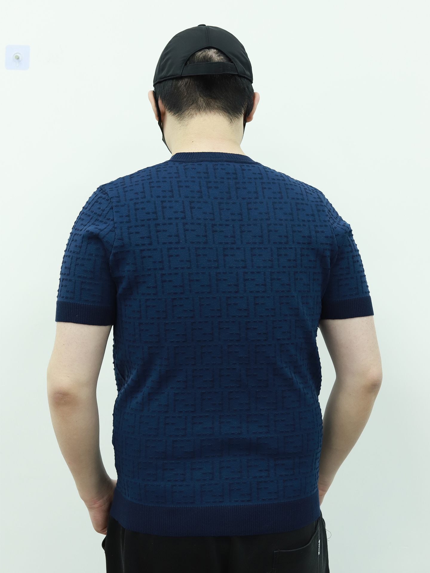 FE jacquard knitting tee